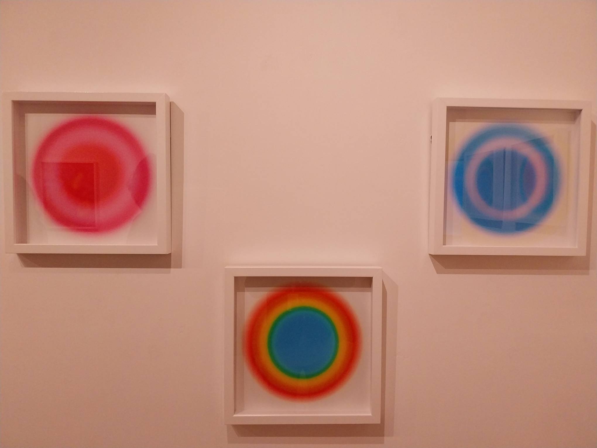 Three works from the "How I Feel Today" collection of Erwin Canlas.