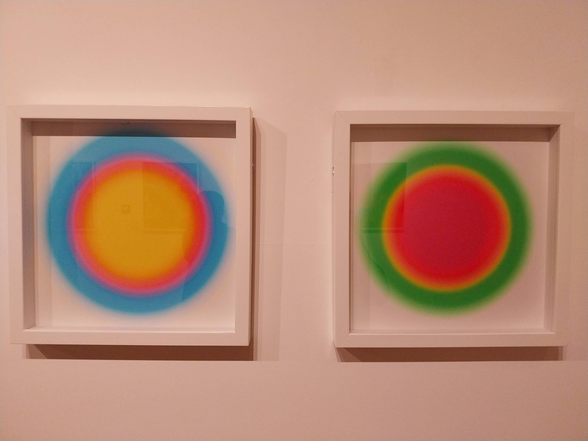 Two works from the "How I Feel Today" collection of Erwin Canlas.