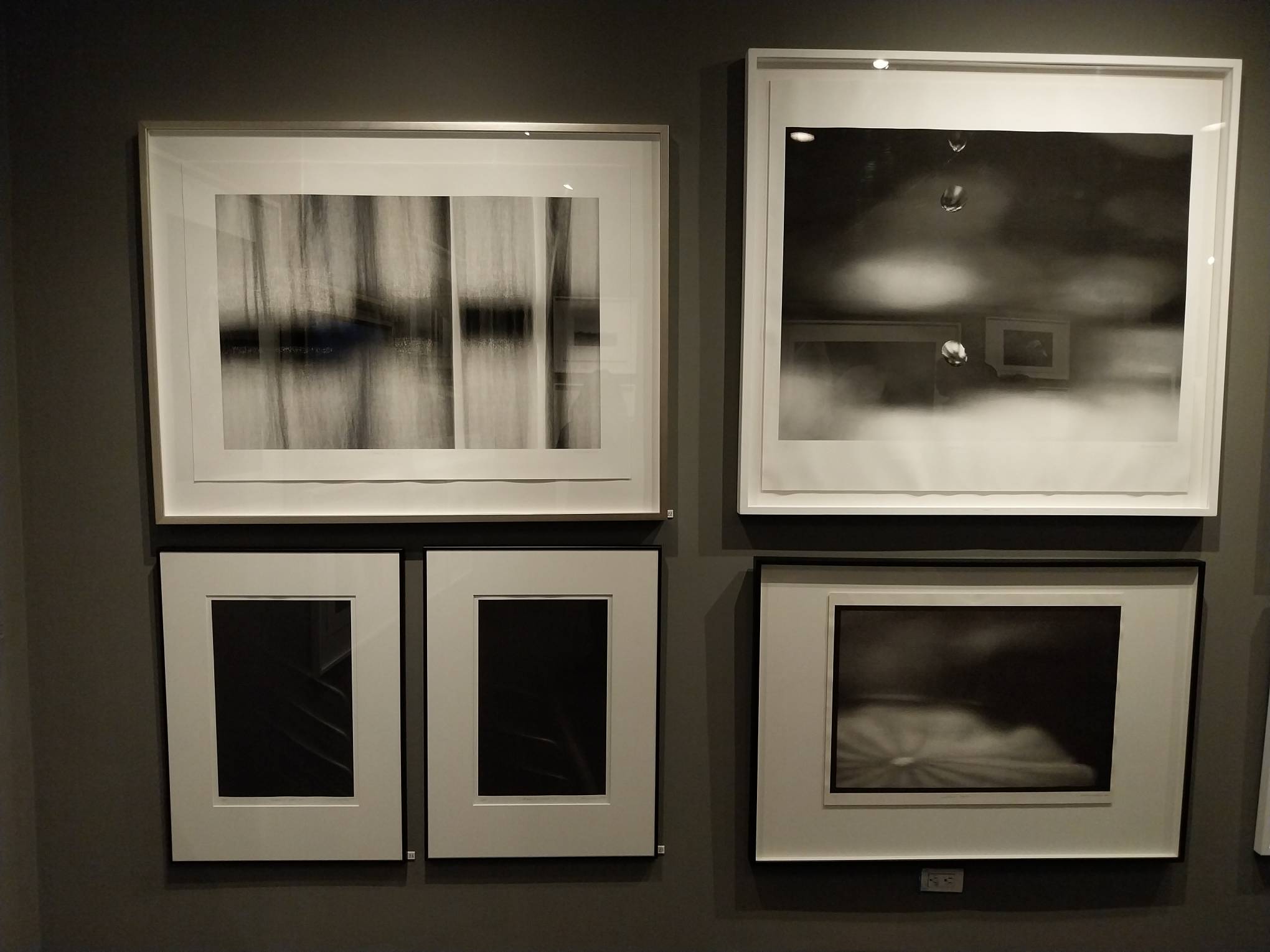 Five works by Denise Weldon for "Witness of the Quiet."