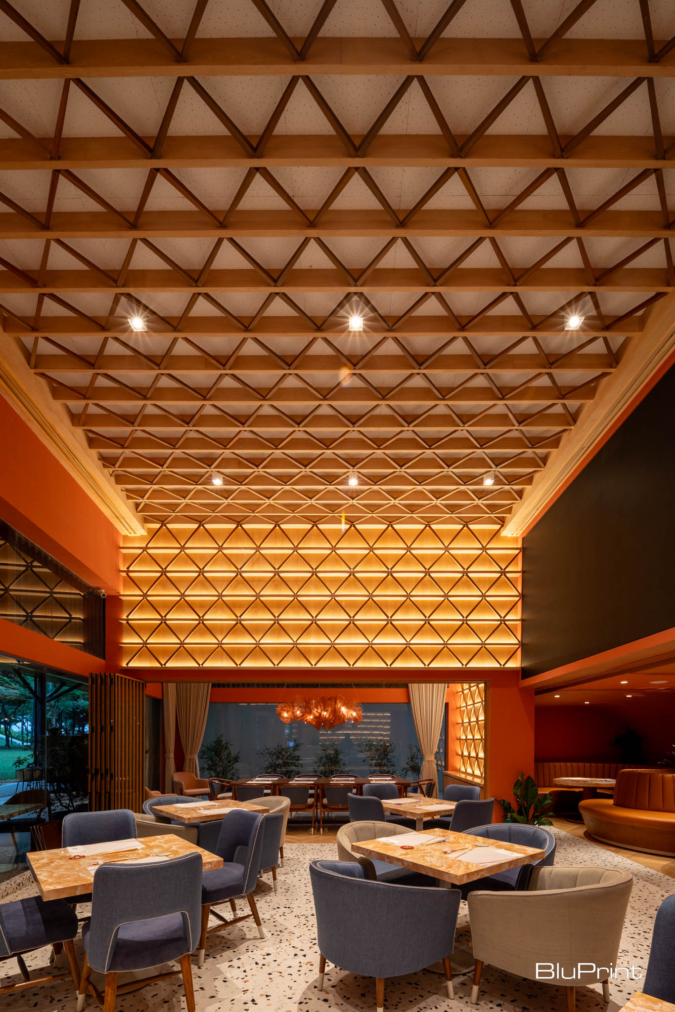 Interiors of Kazu Cafe.