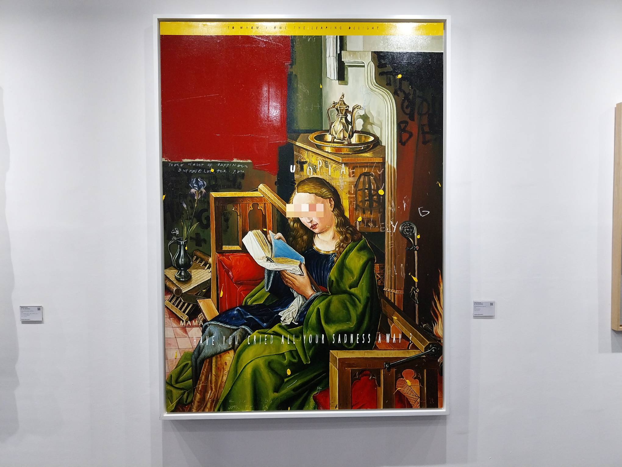 Work by Rosit Mulyadi for Gajah Gallery. Photo by Elle Yap.