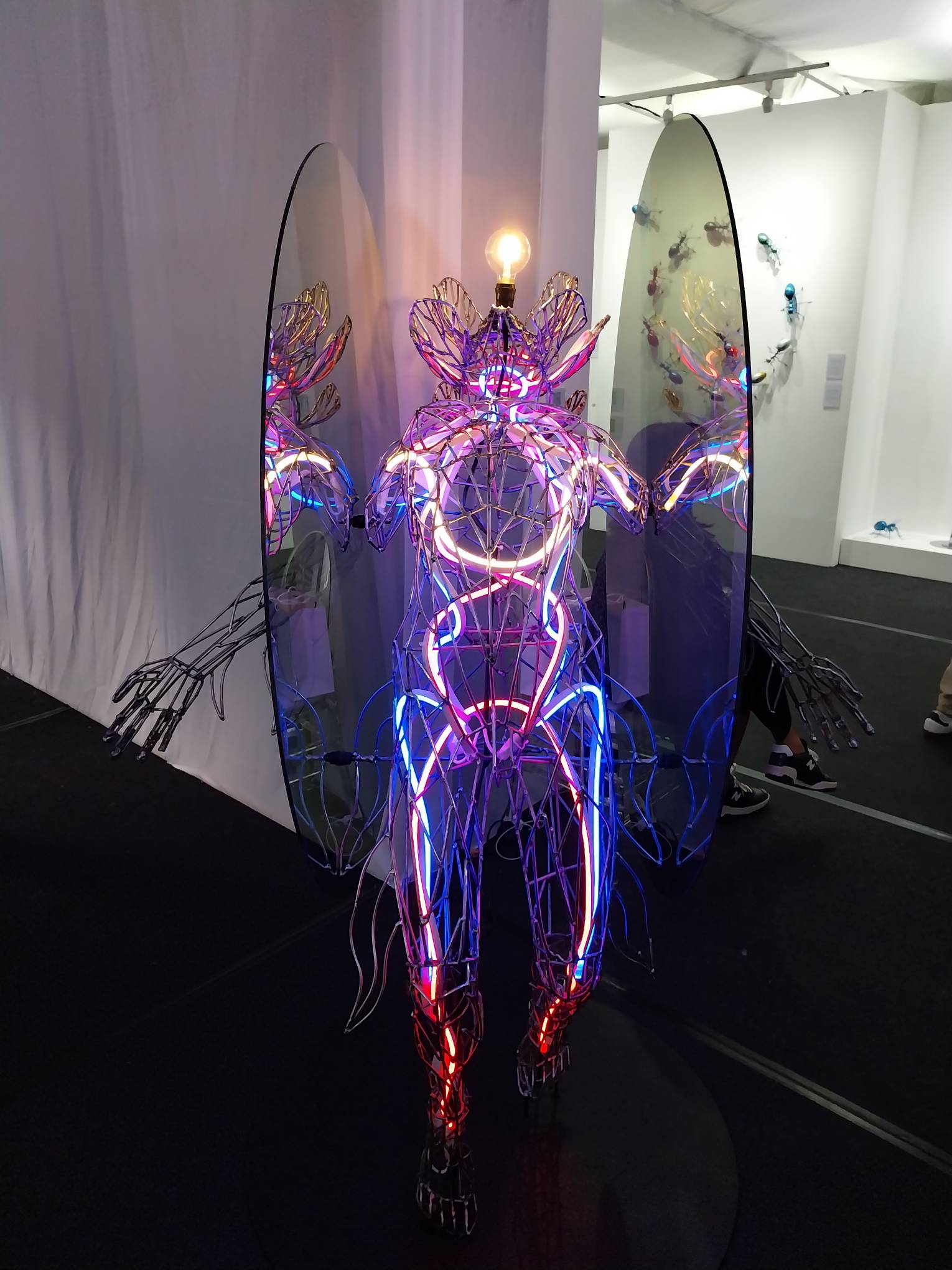 Joshua Limon Palisoc’s sculpture for Parallel+ Gallery. Photo by Elle Yap.