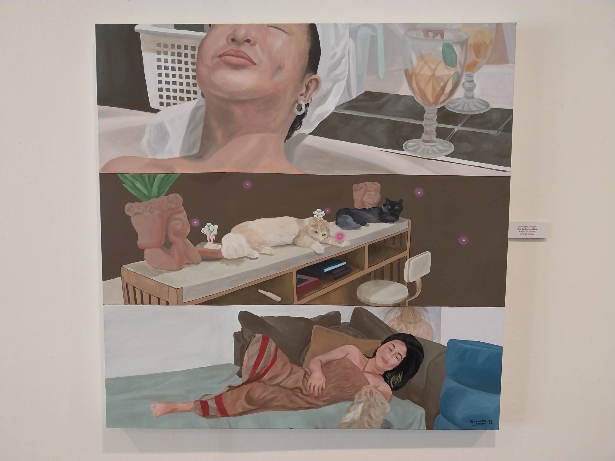 A work by Genavee Lazaro.