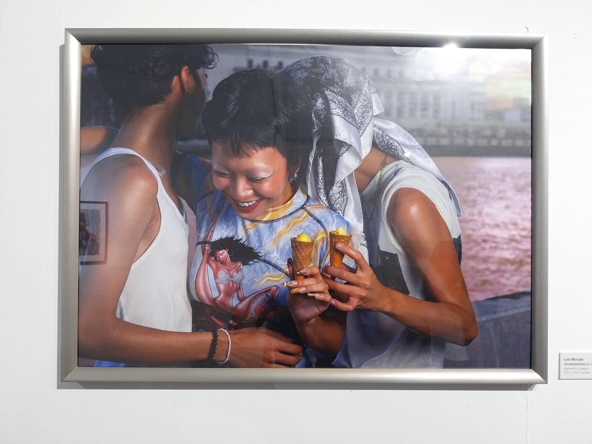 A photograph by Lee Morale for "Gloss with A Purpose."