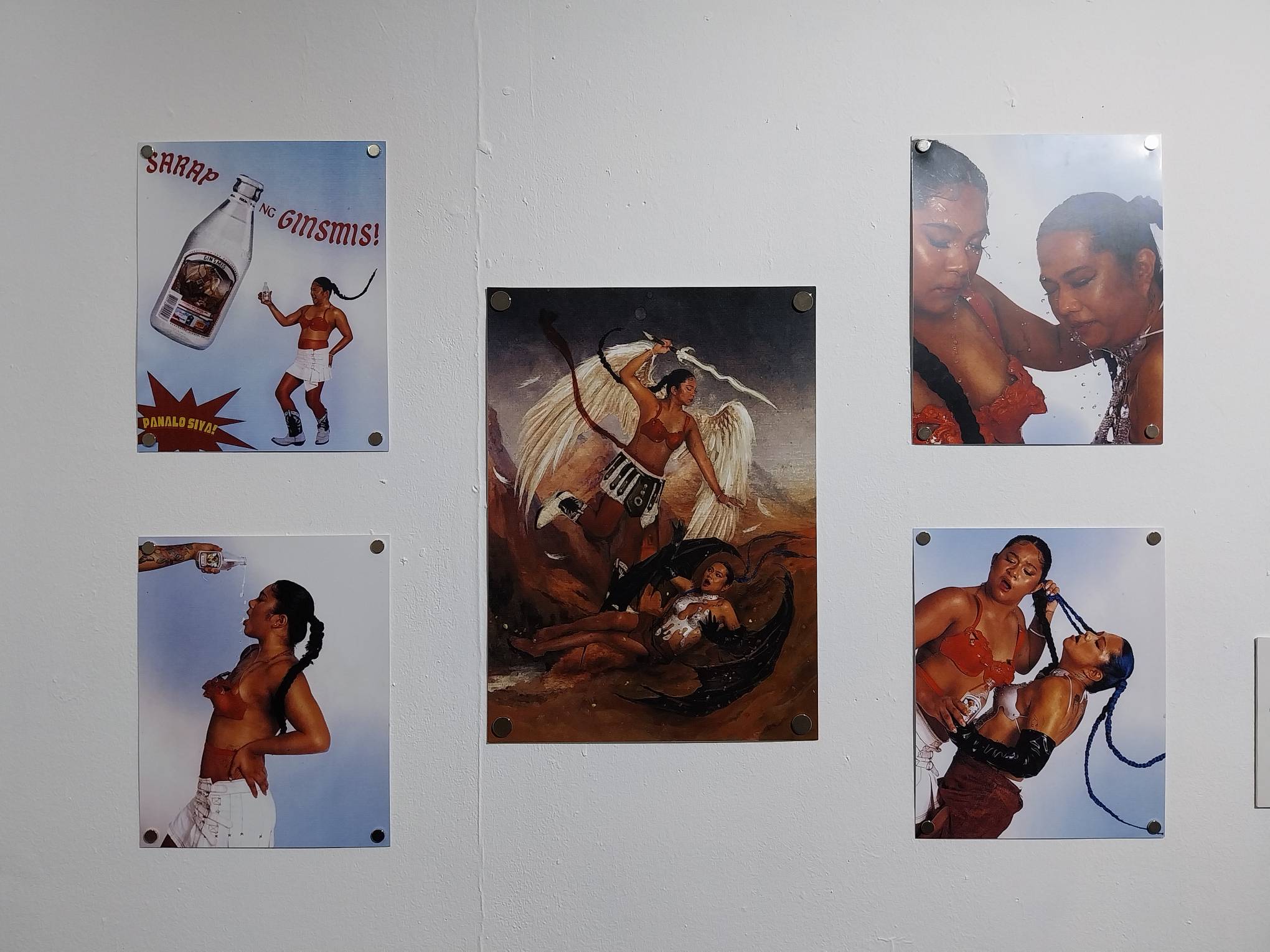 "Mmh... Sarap ng Ginsmis" by Lee Morale for "Gloss with A Purpose" at Kalawakan Spacetime.