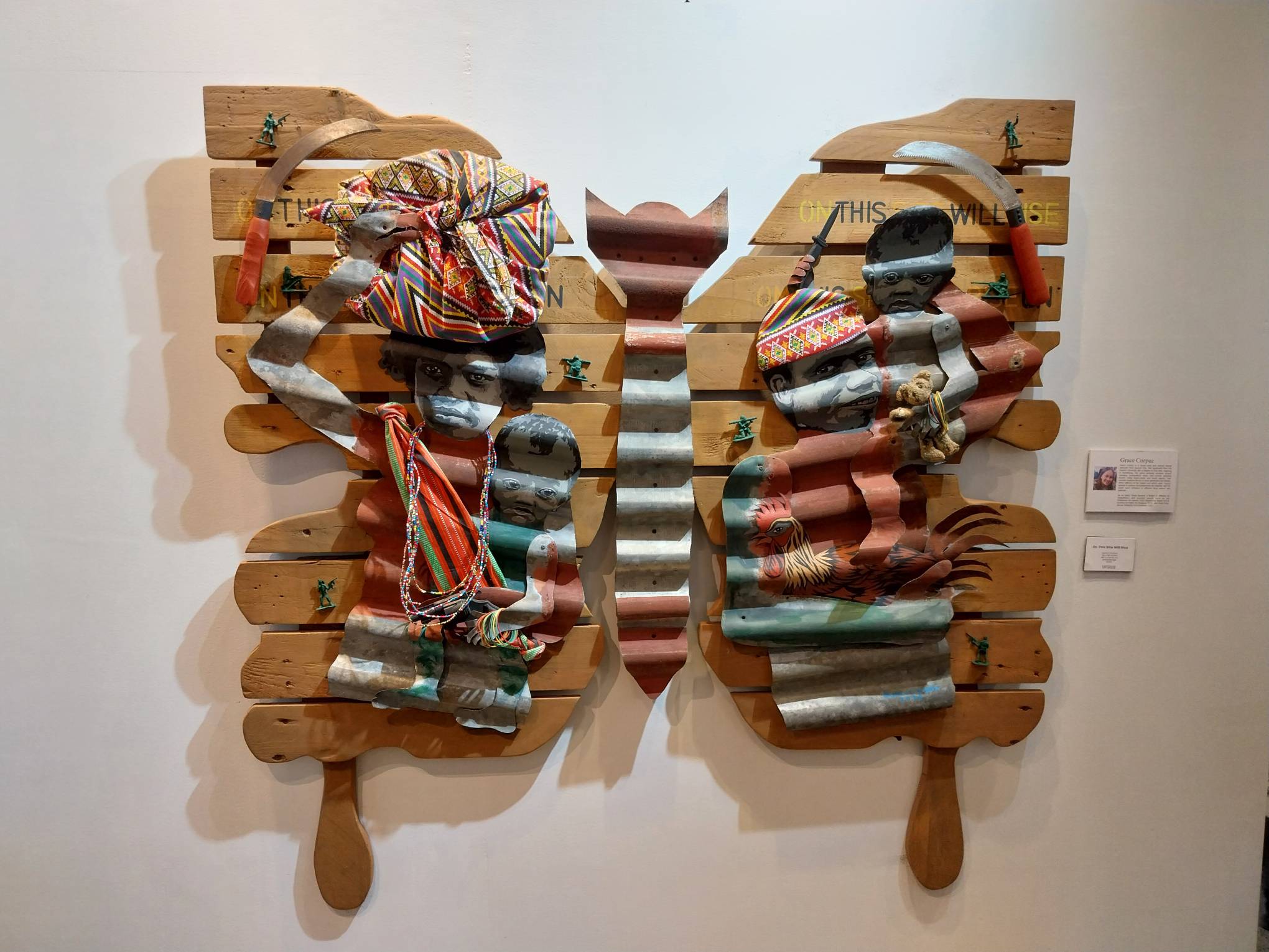 "On This Site Will Rise" by Grace Corpus.