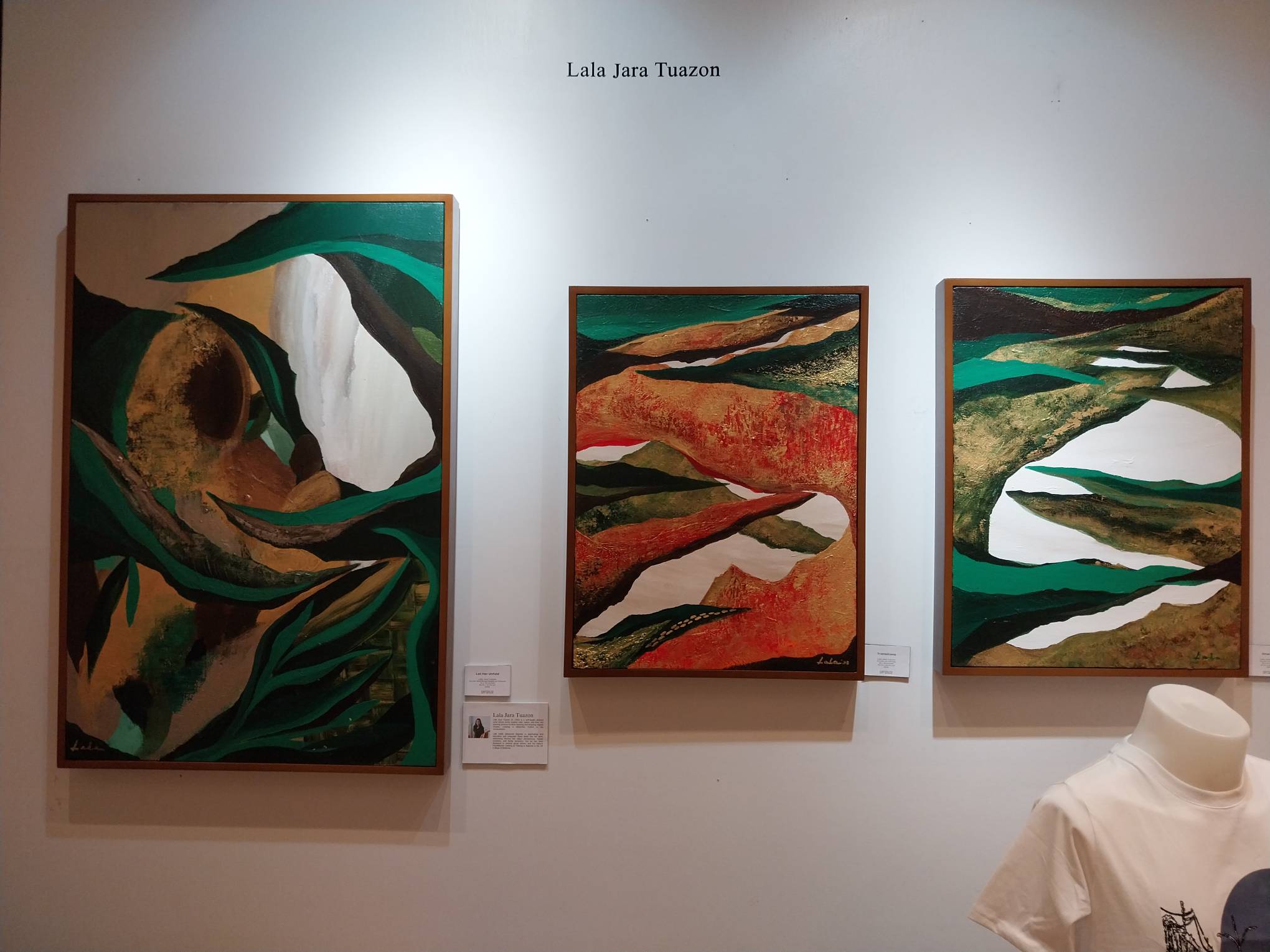 Lala Jara Tuazon's work for "Bloom."