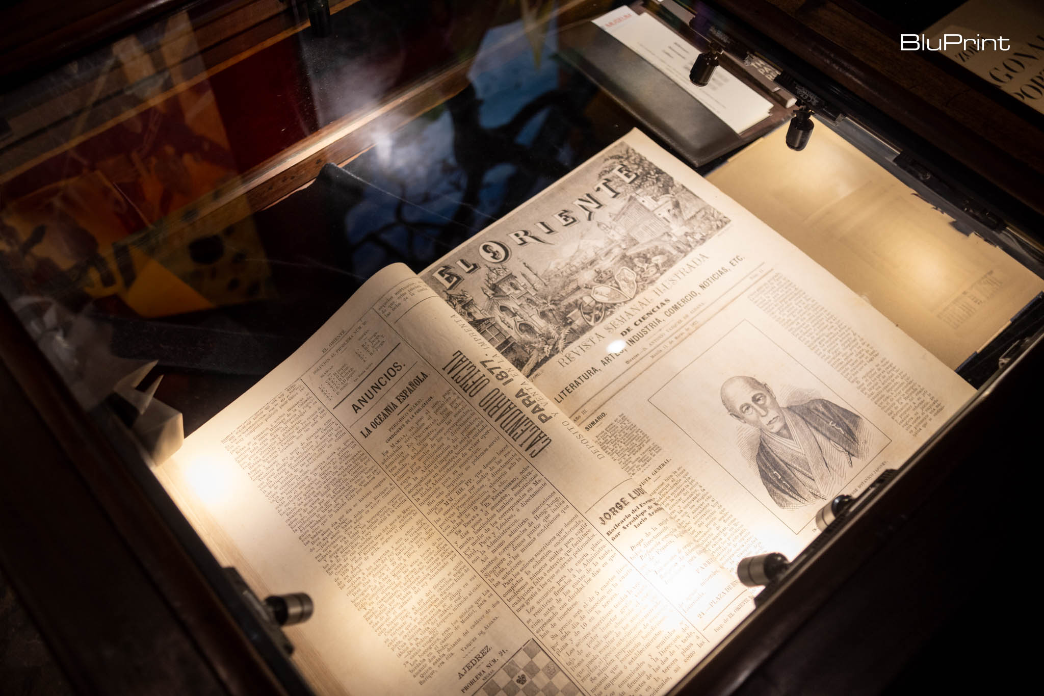 A 1877 copy of El Oriente for the Asian Cultural Council auction by León Gallery.
