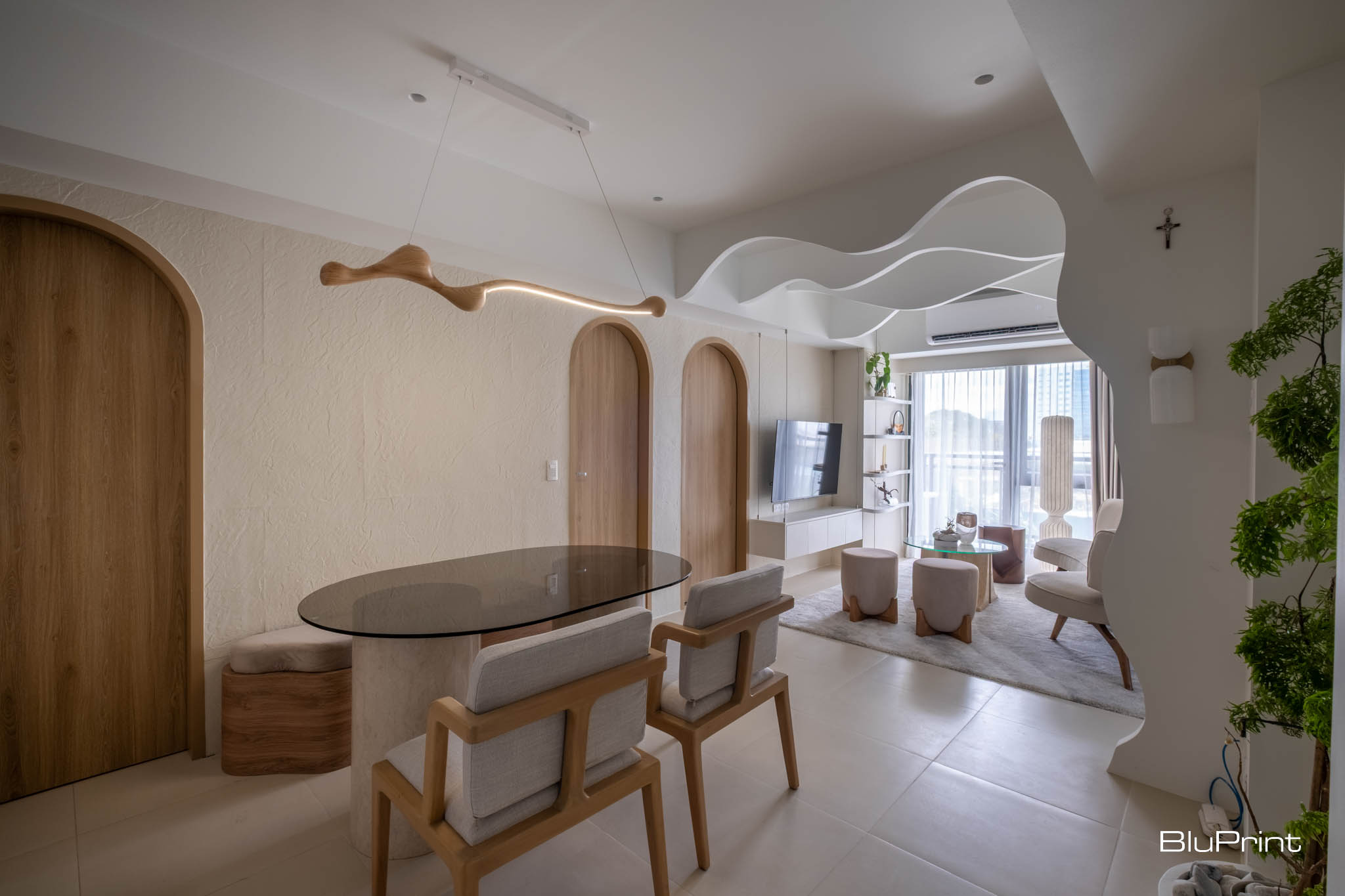 Project 223: A Modern Condo’s Hourglass-Inspired Design.