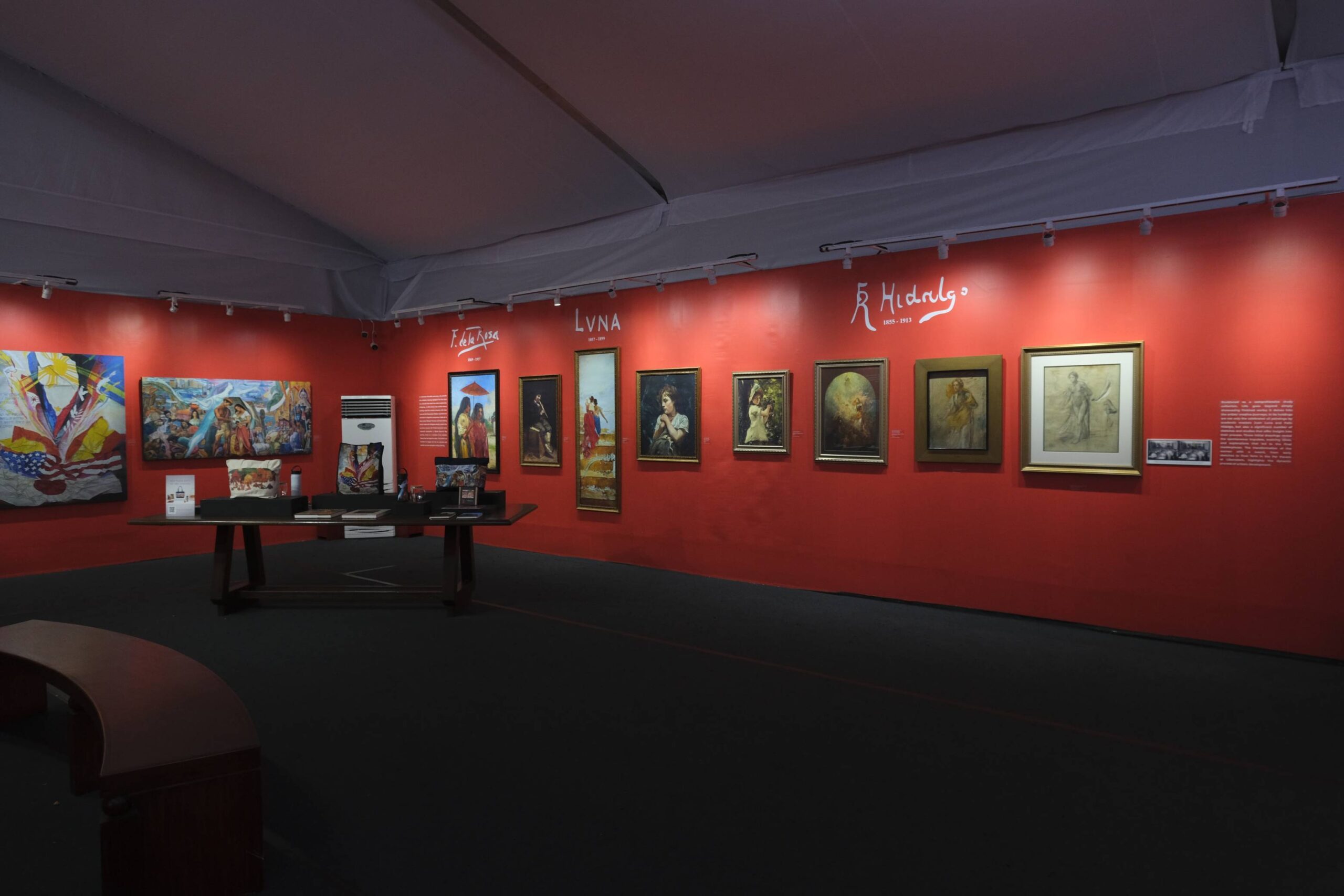 The Lopez Museum exhibition at Art Fair Philippines.