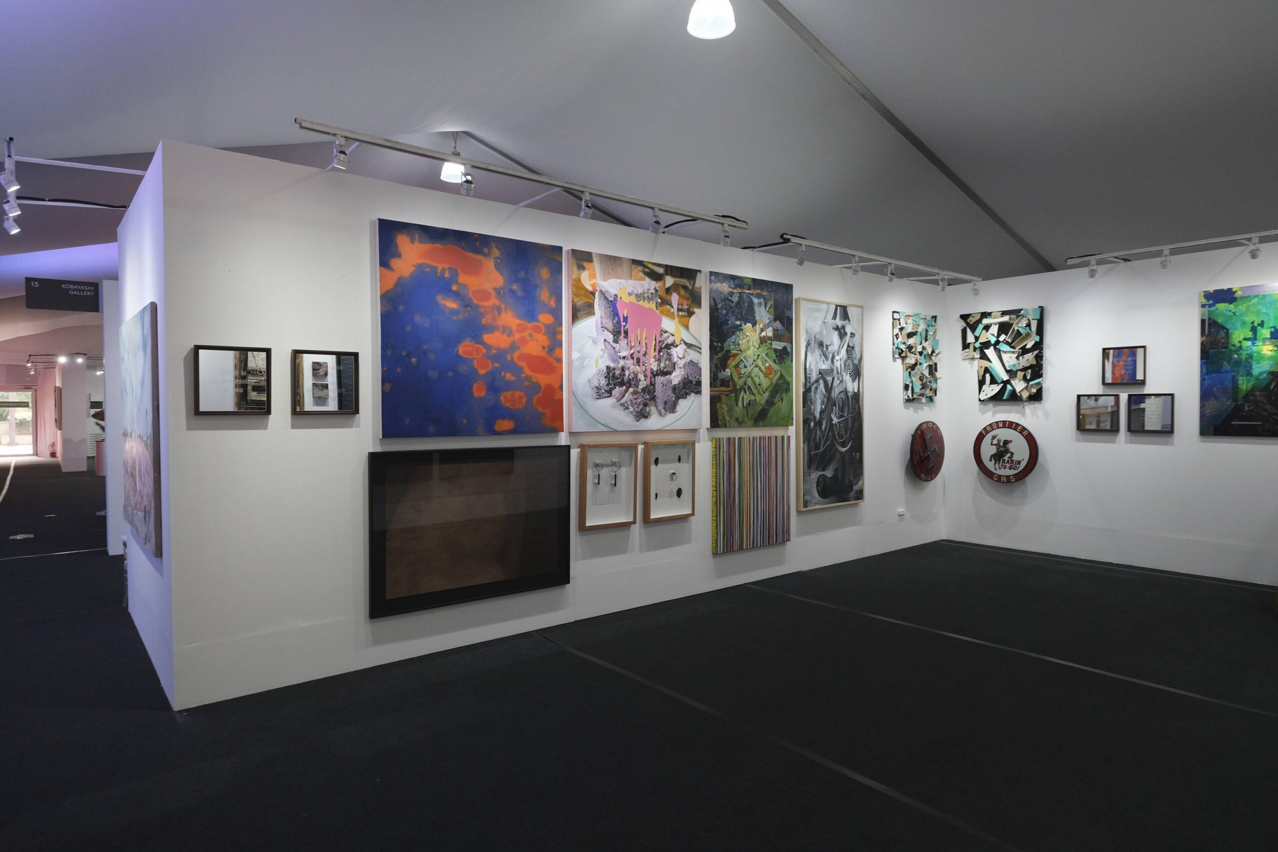 Modeka Art's exhibit at Art Fair Philippines.