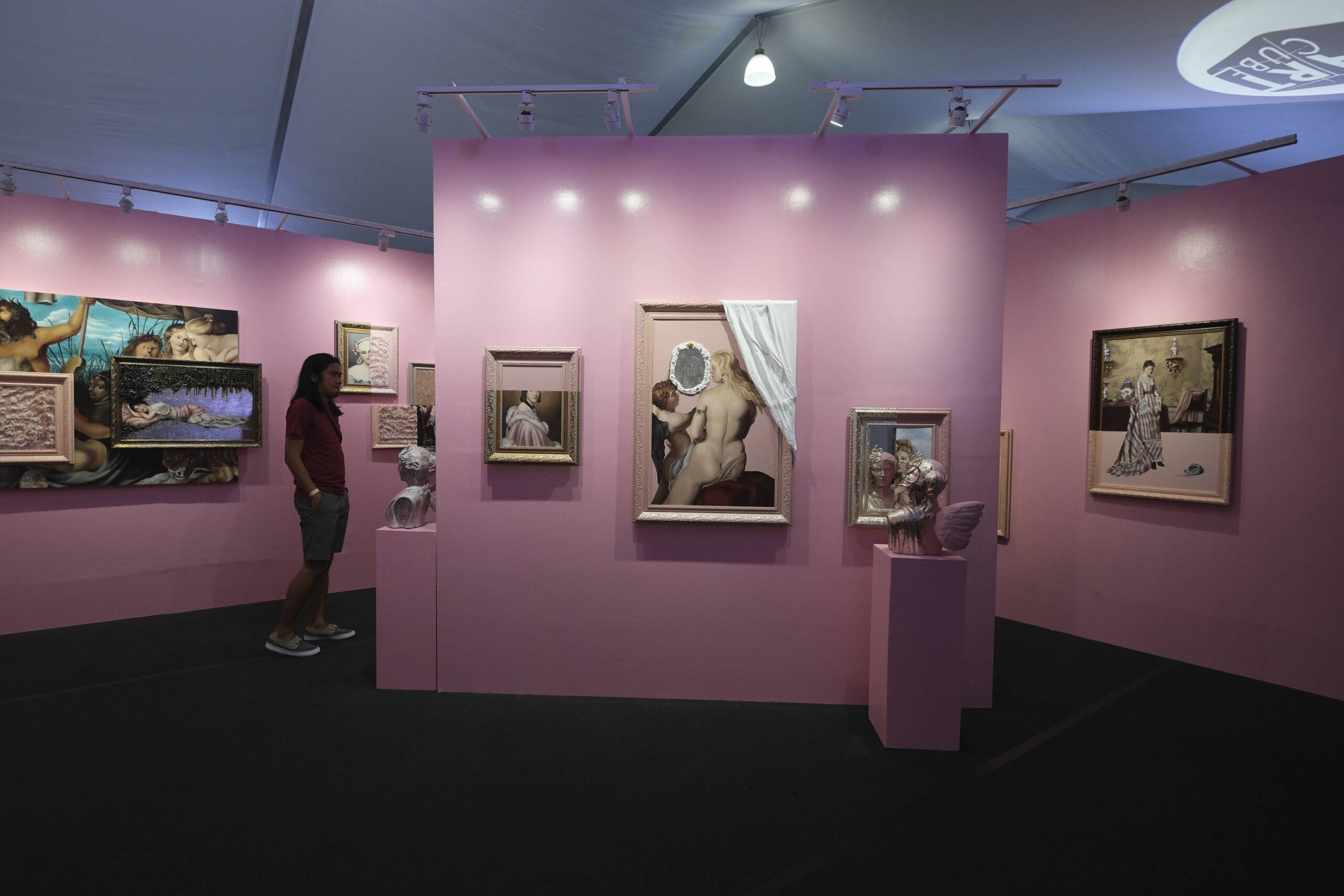 White Walls Gallery's exhibition at Art Fair Philippines.