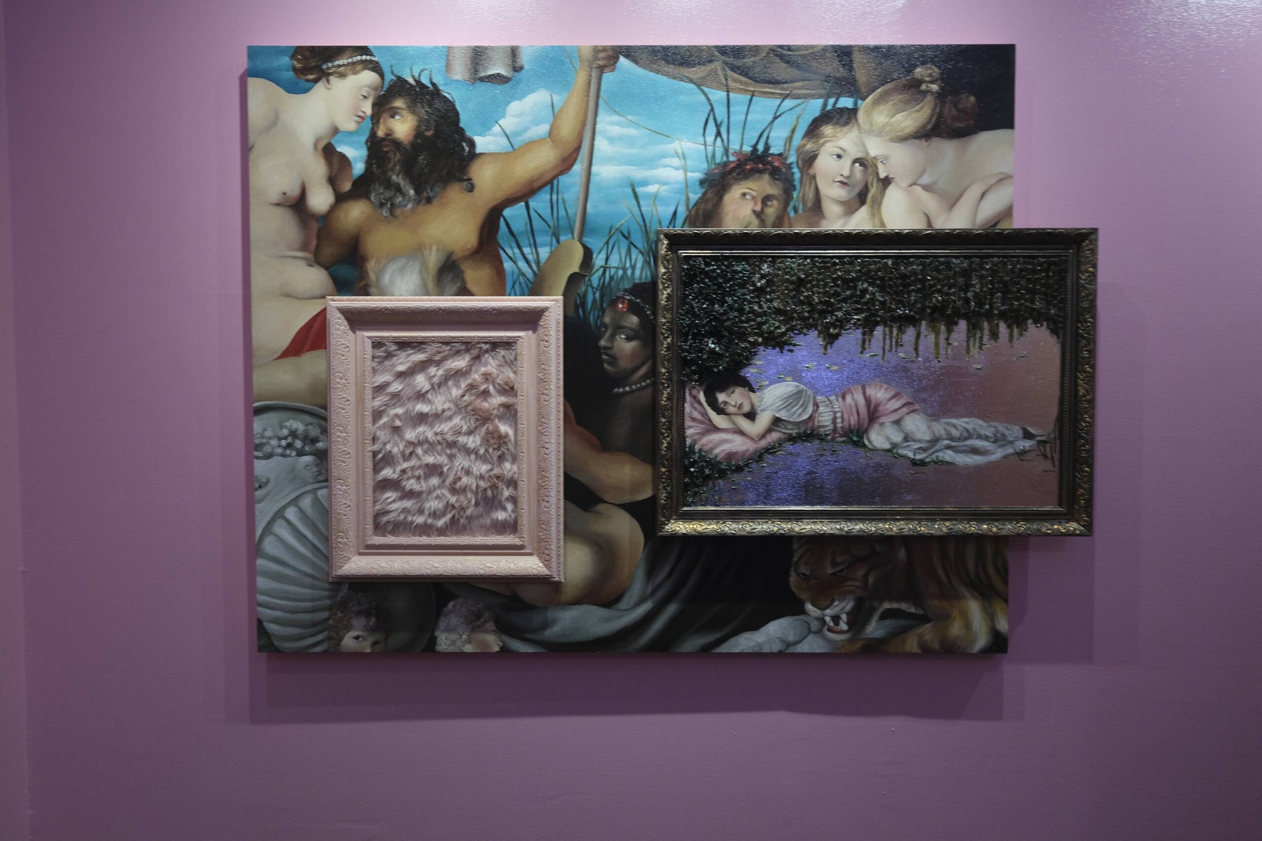 A painting from White Walls Gallery.