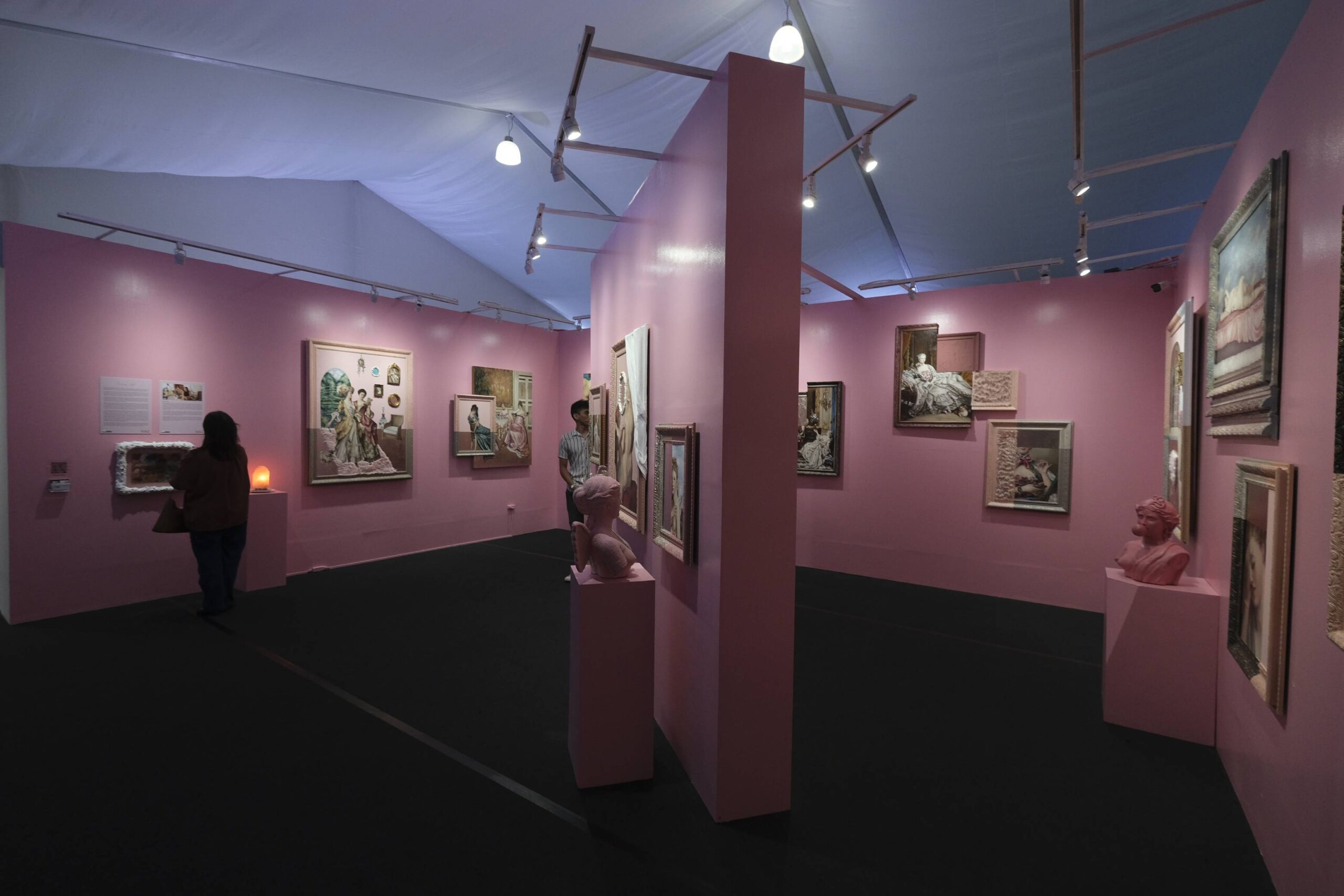 White Walls Gallery's exhibition at Art Fair Philippines.