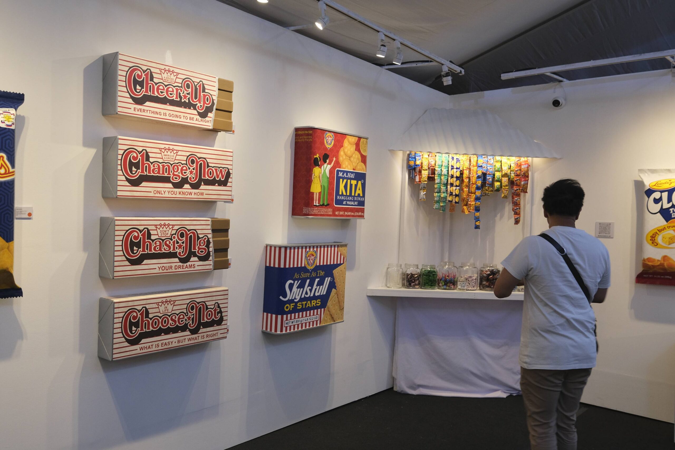 Carlo Tanseco's art as exhibited in Art Fair Philippines.
