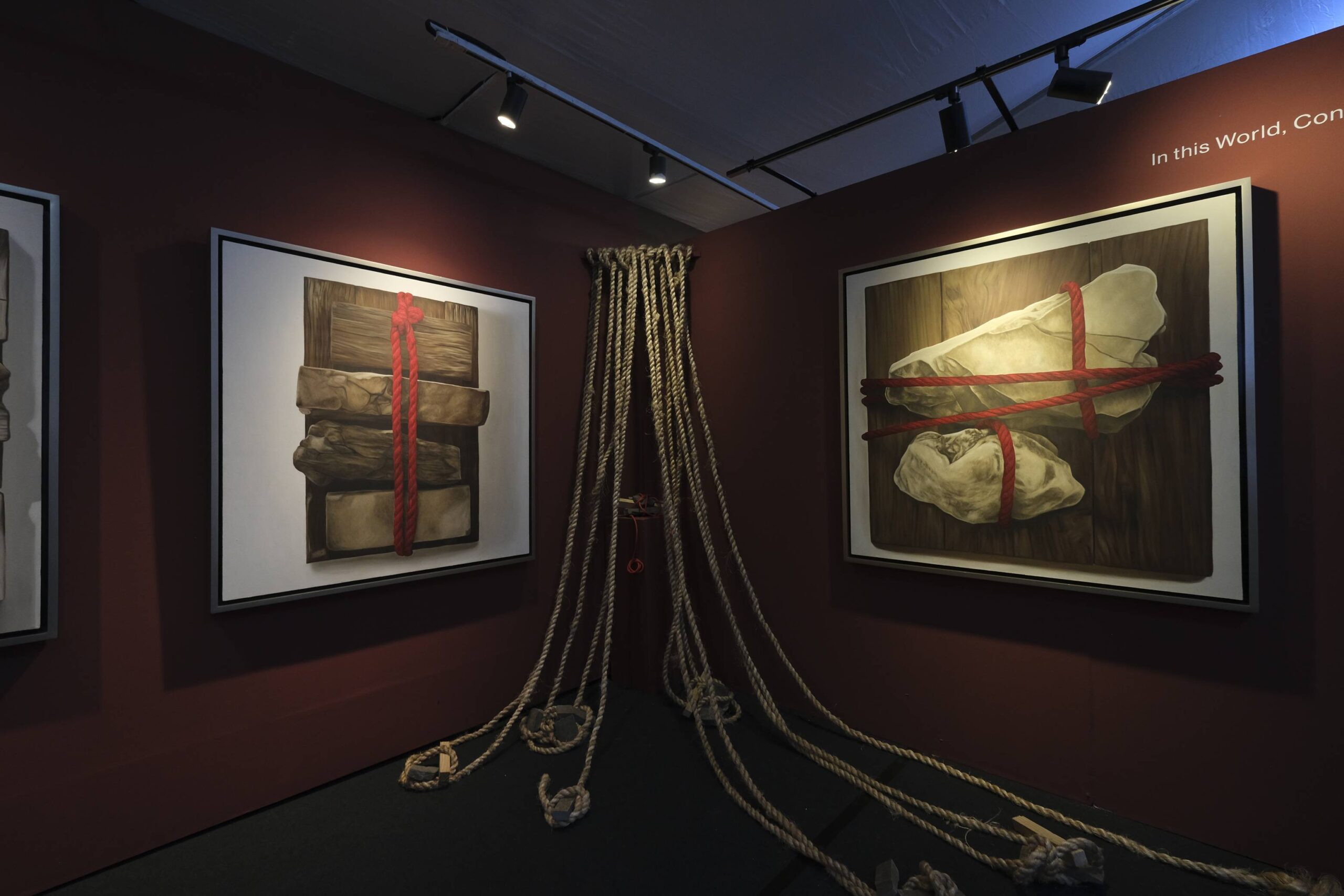 "In this World, Concrete Flowers Grow" at Art Fair Philippines.