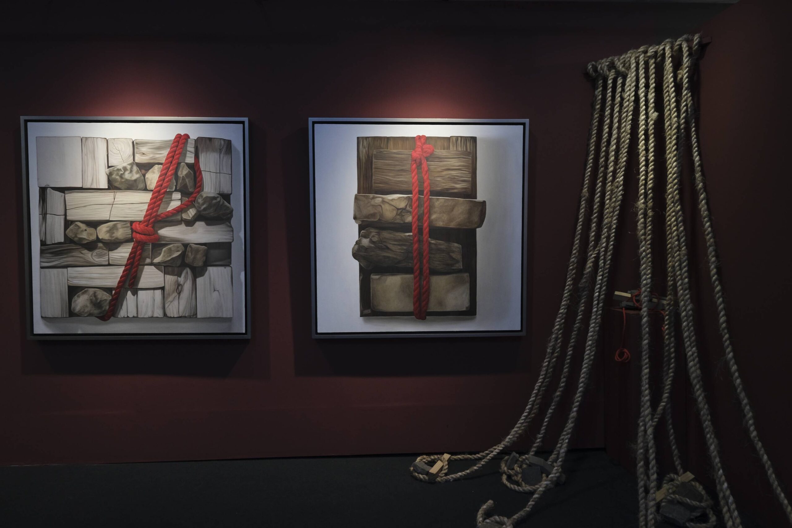 "In this World, Concrete Flowers Grow" from Art Underground Manila.