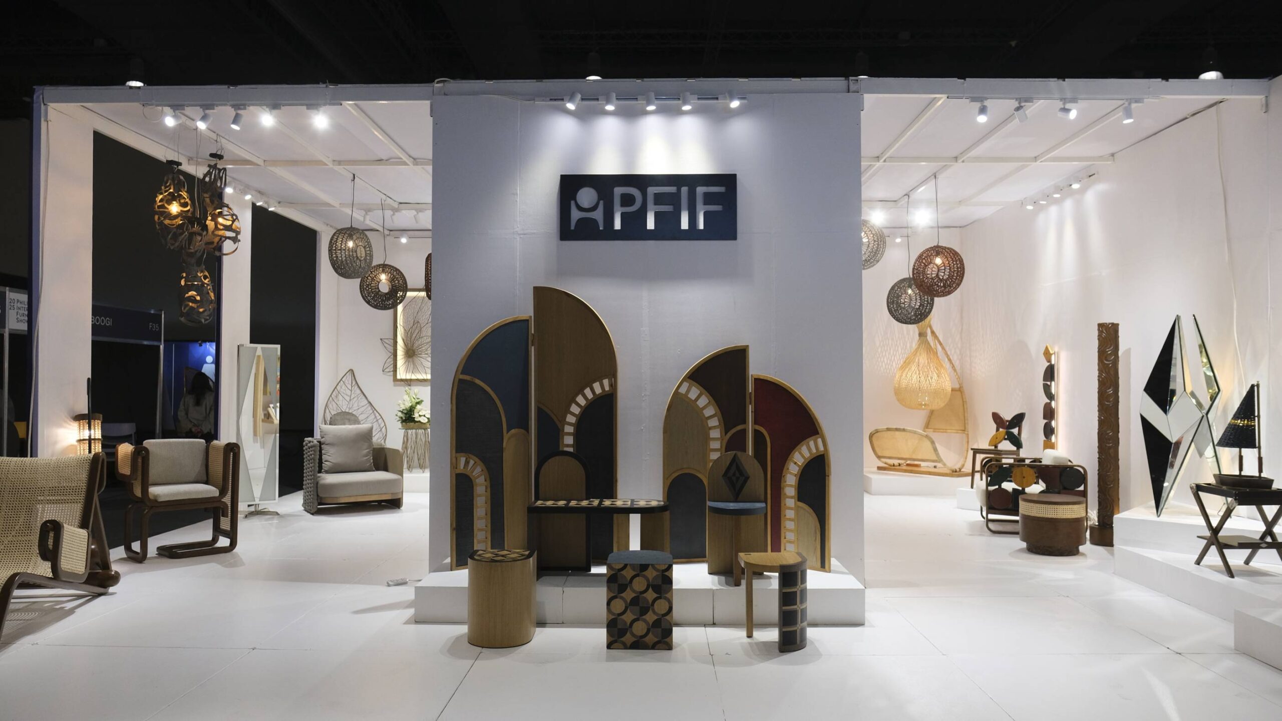 A PFIF exhibit at Interior + Design Manila 2025.