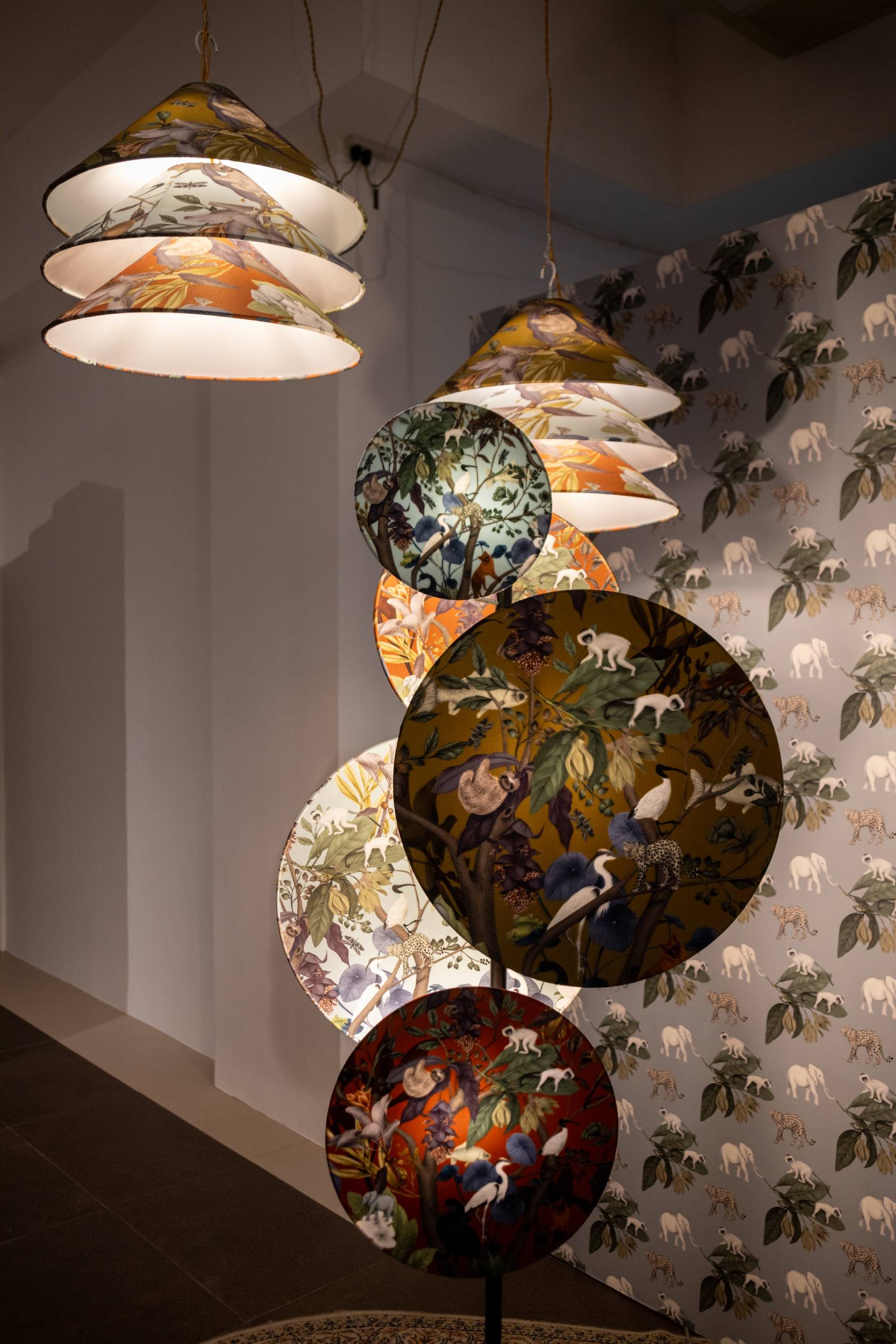 Michelle Dao and SOLANO Lamp's work as shown in "The Infinite Dot."