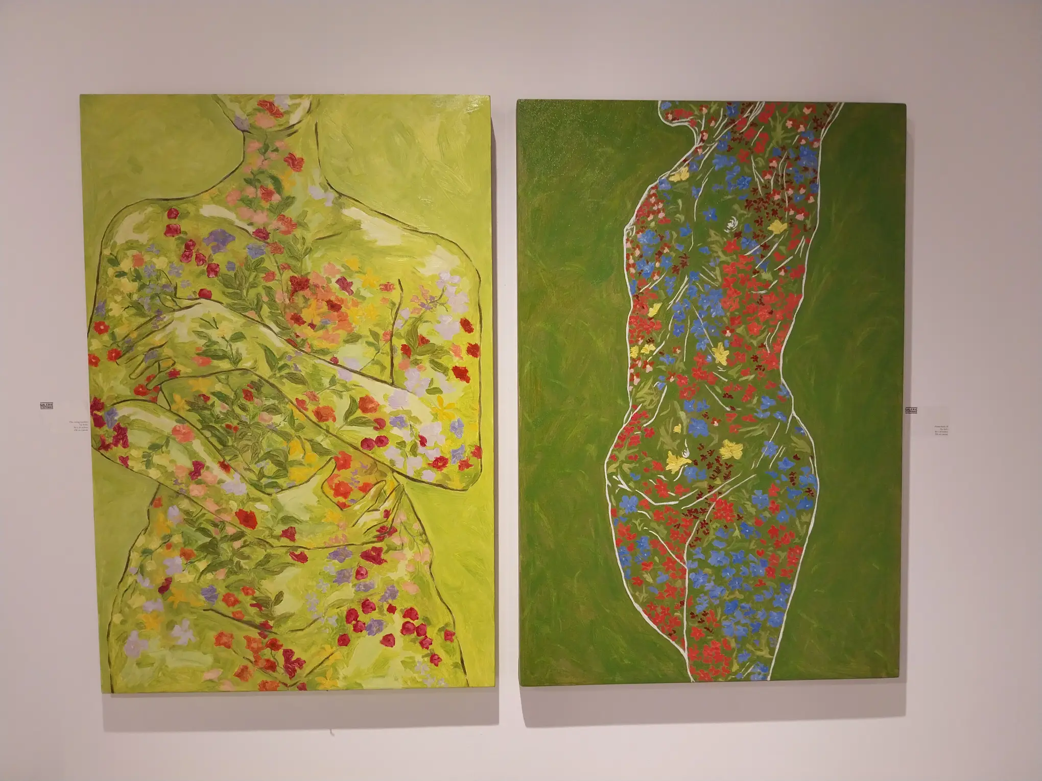 - BluPrint Tia Avila's works for Galerie Stephanie's Women's Month exhibit.