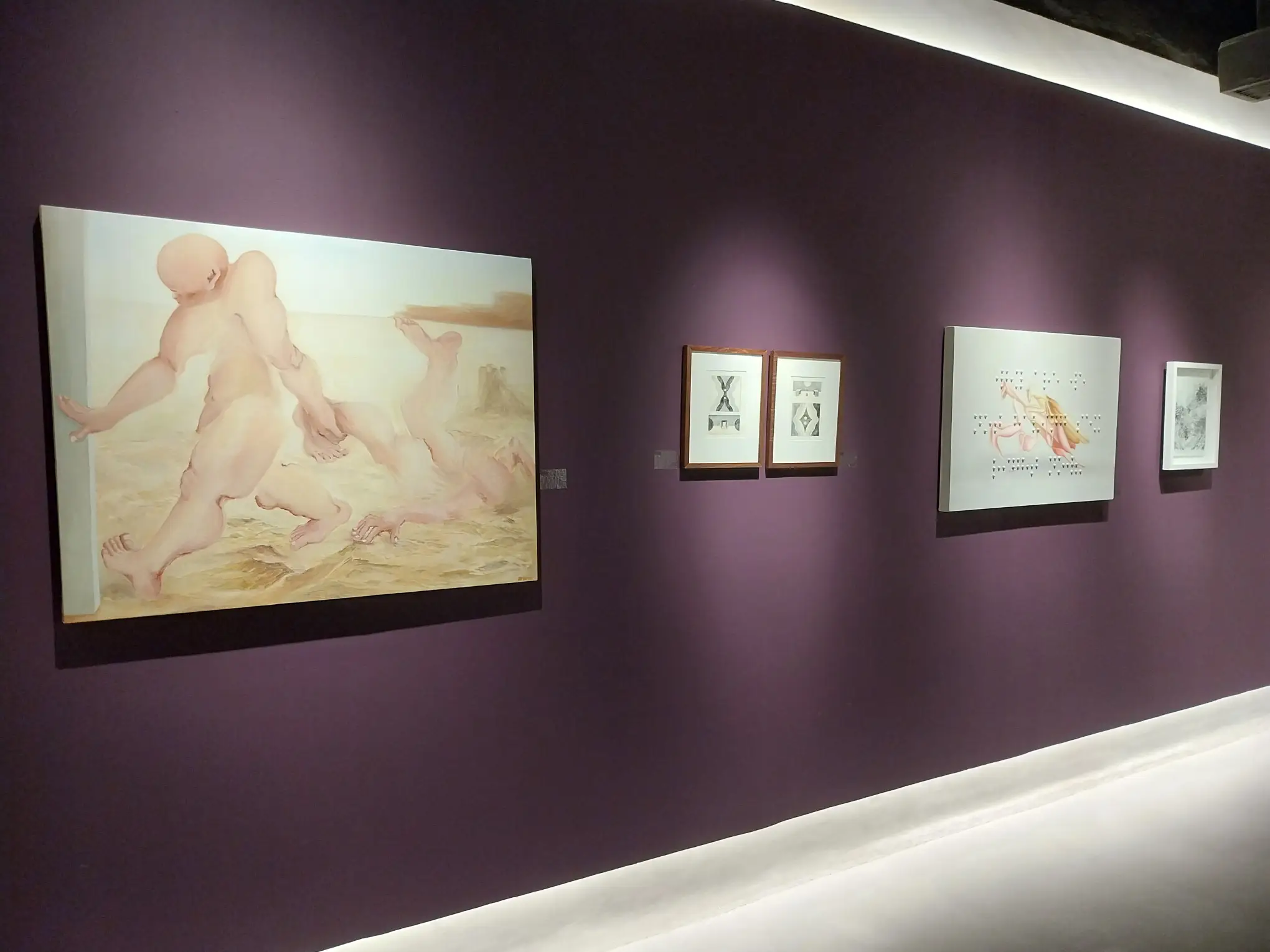 - BluPrint Some of the works for the Galerie Stephanie Women's Month exhibit curated by Gwen Bautista.