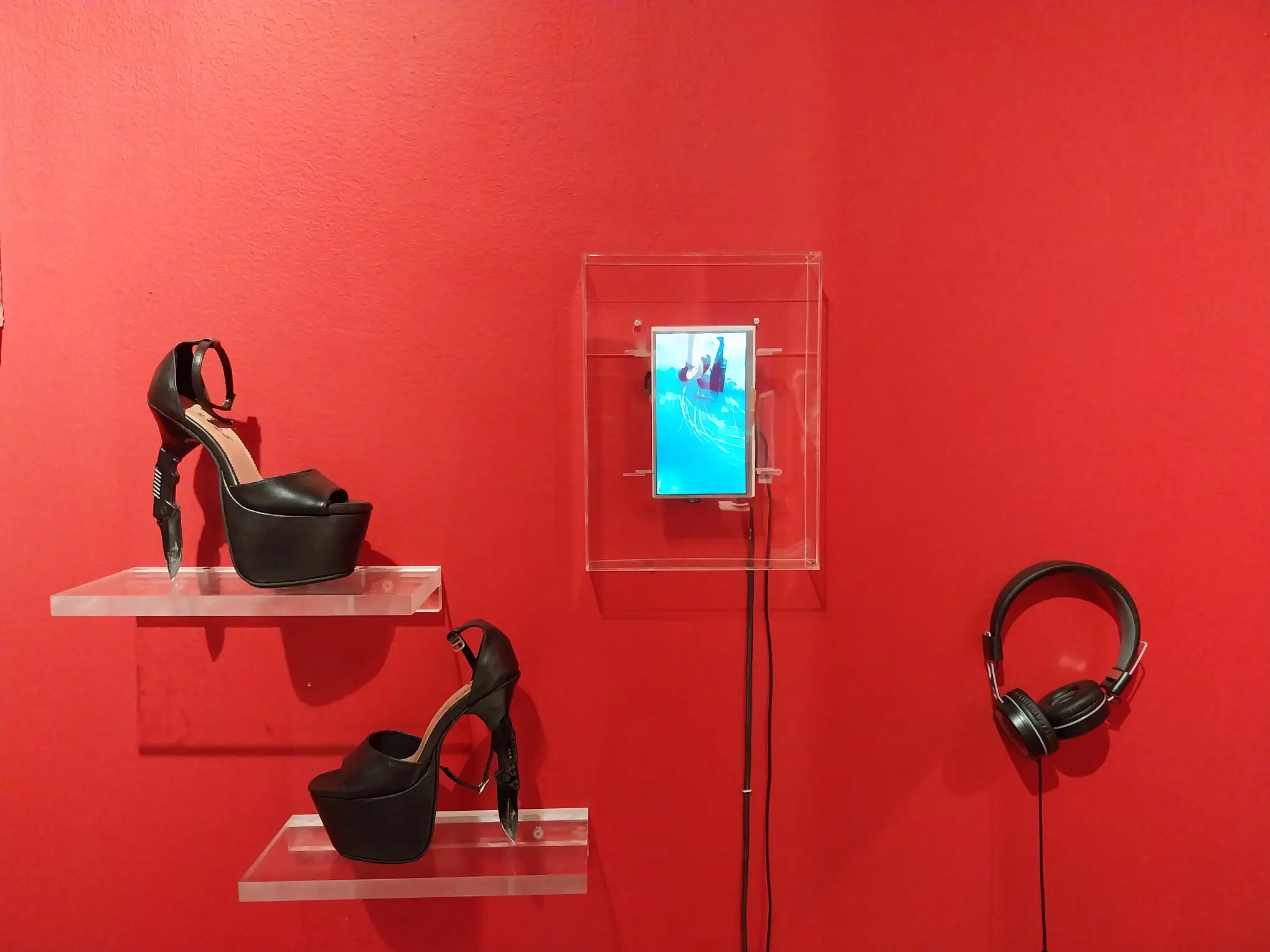 A work by Christina Dy for the xenofeminism exhibit done by Brisa Amir.