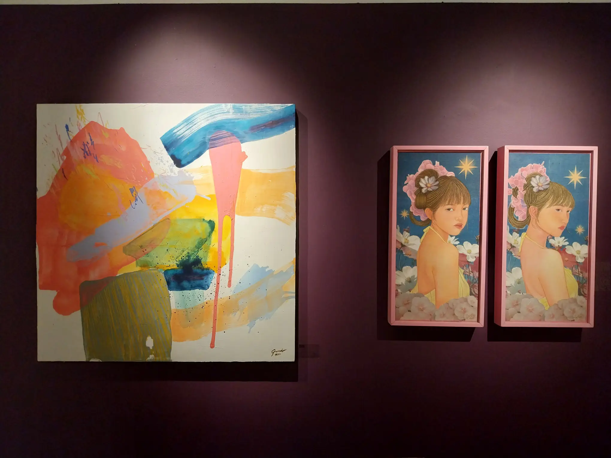 - BluPrint Maria Nelle Valmoria and Gabby Prado's works.