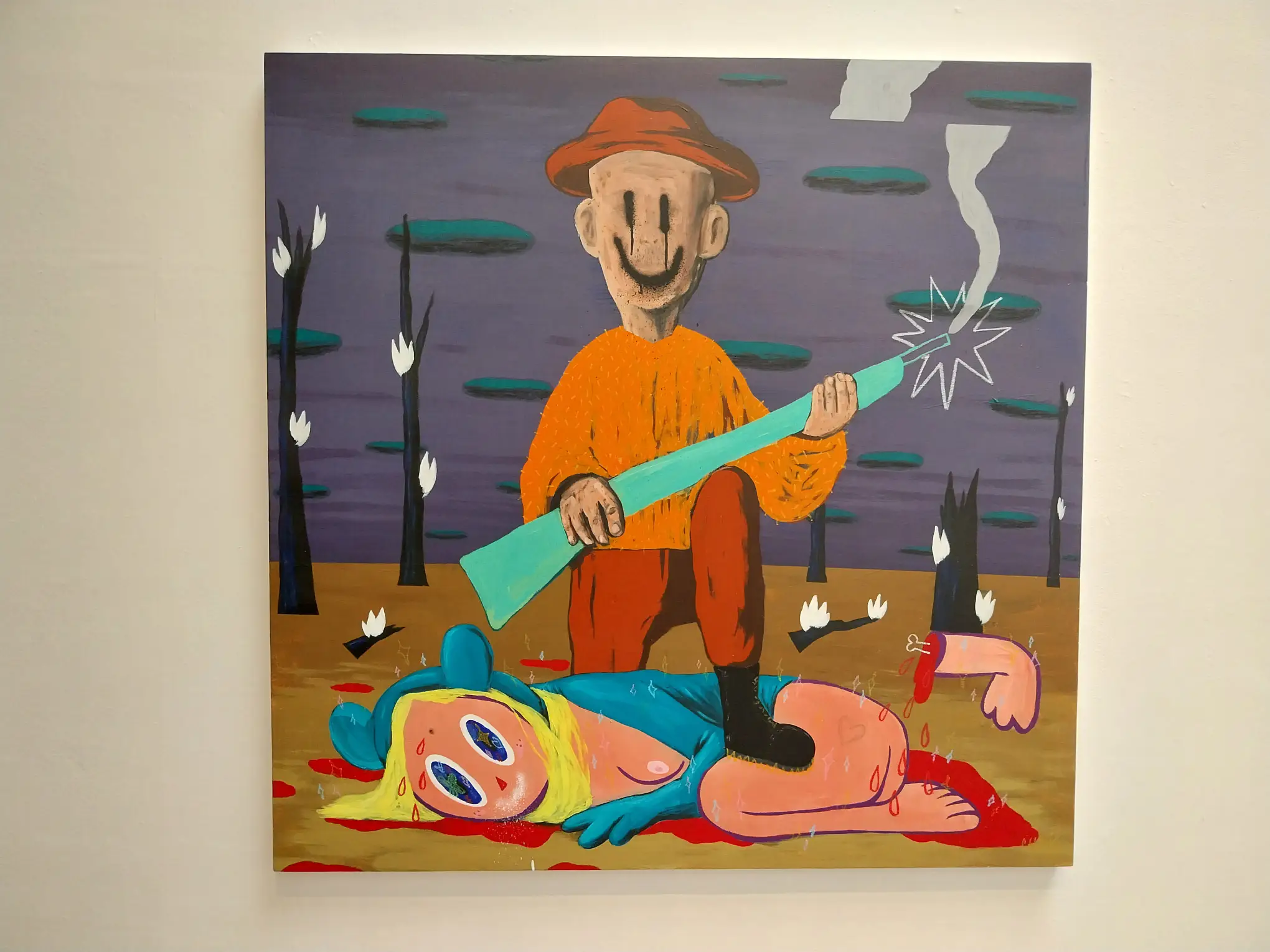 "The Death of Cutest Art" for "State of the Art."