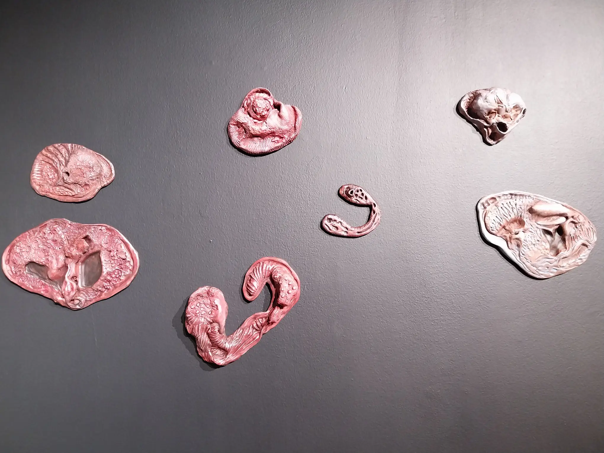 Works by Sam Feleo for "Grip/Pulse."