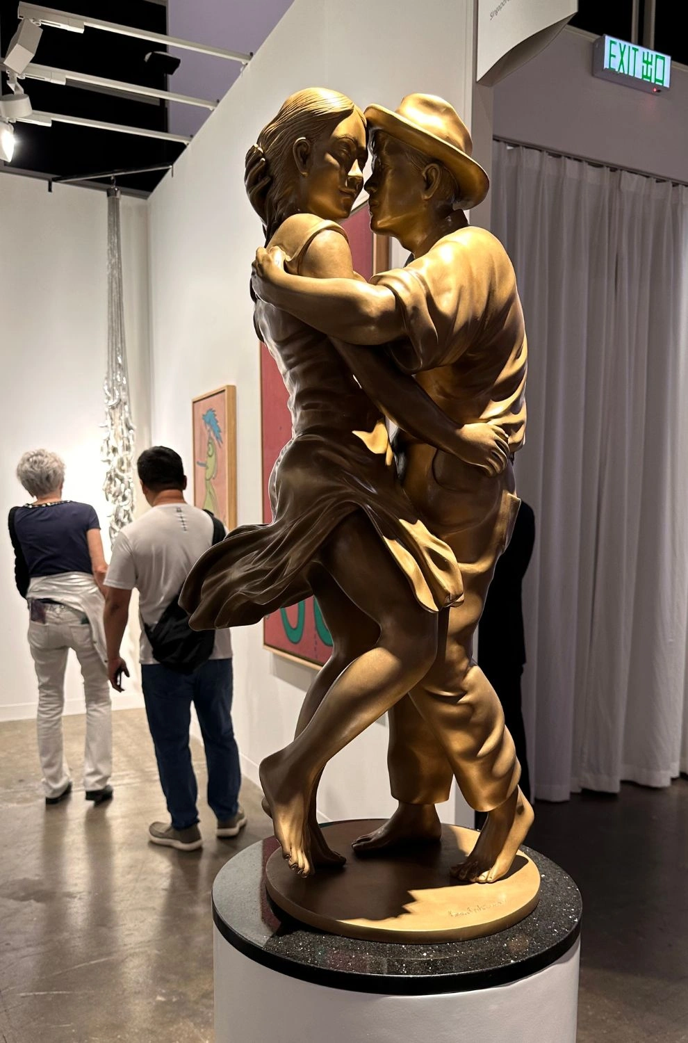 Sculpture by Benedicto Cabrera.