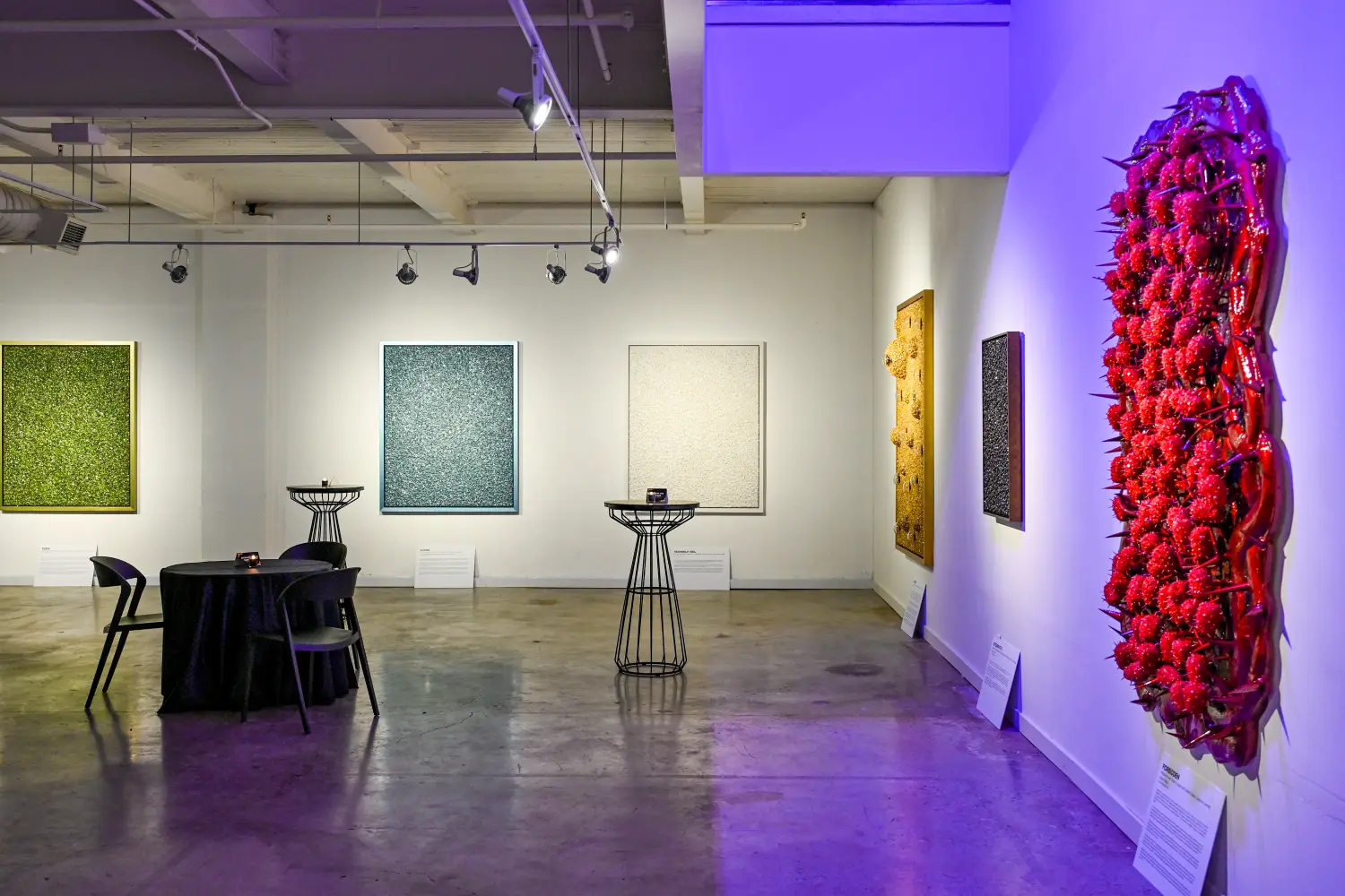 The "Beneath the Surface" exhibition.