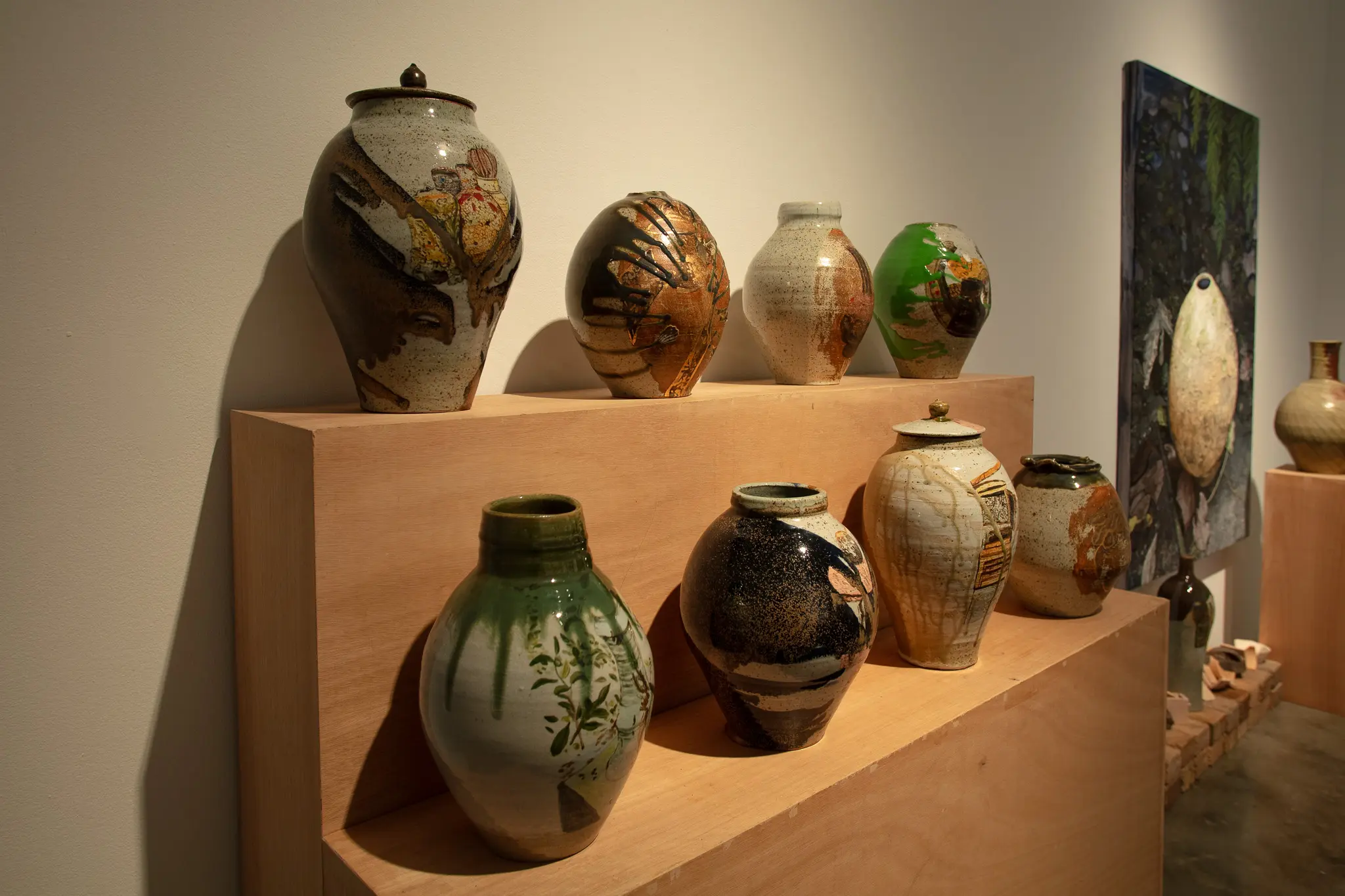 Pottery by Jon and Hanna Pettyjohn.