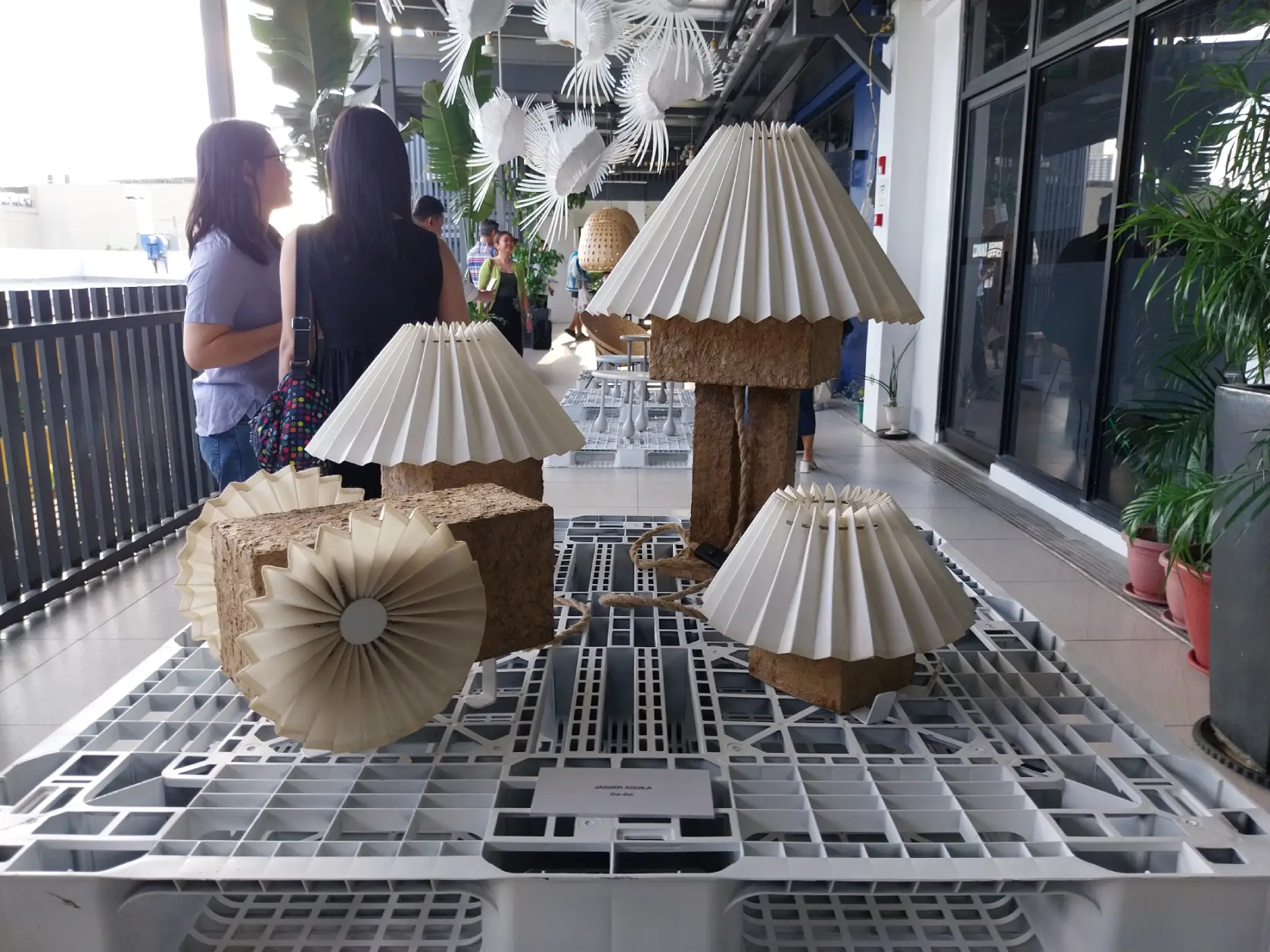 Jasser Aguila's work for "No Boundaries by NewFolk," curated by Gabriel Lichauco.
