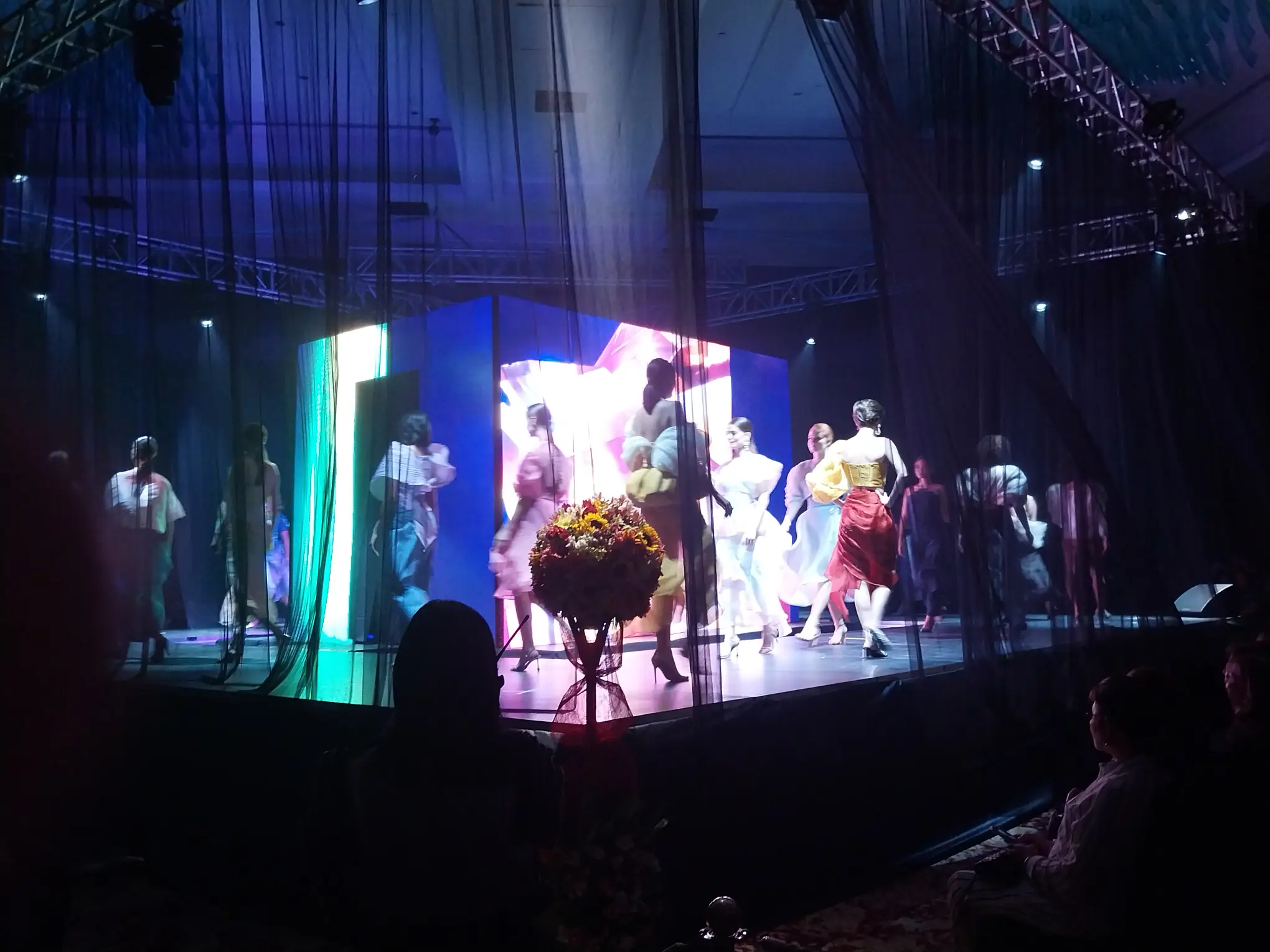 Art couture runway show "Luminous Threads" for "Lamina: A Curated Lifestyle Fair."