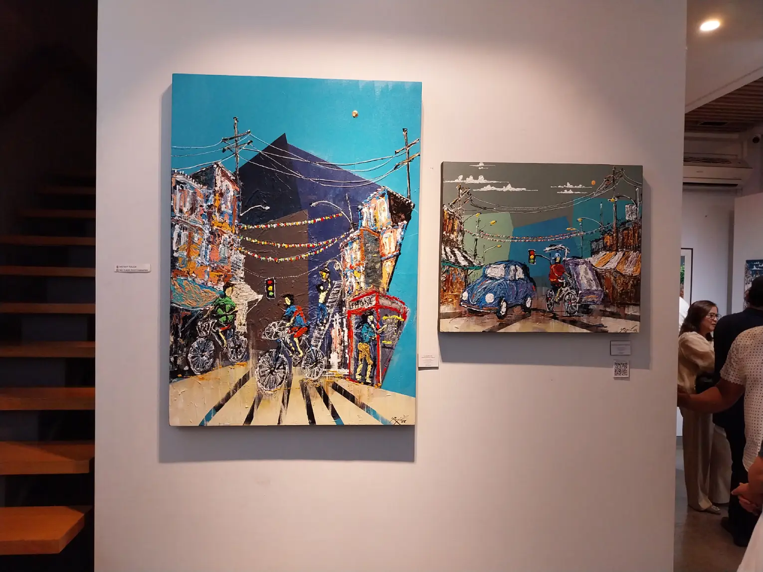 Two artworks by Christian Regis for "What Now?"