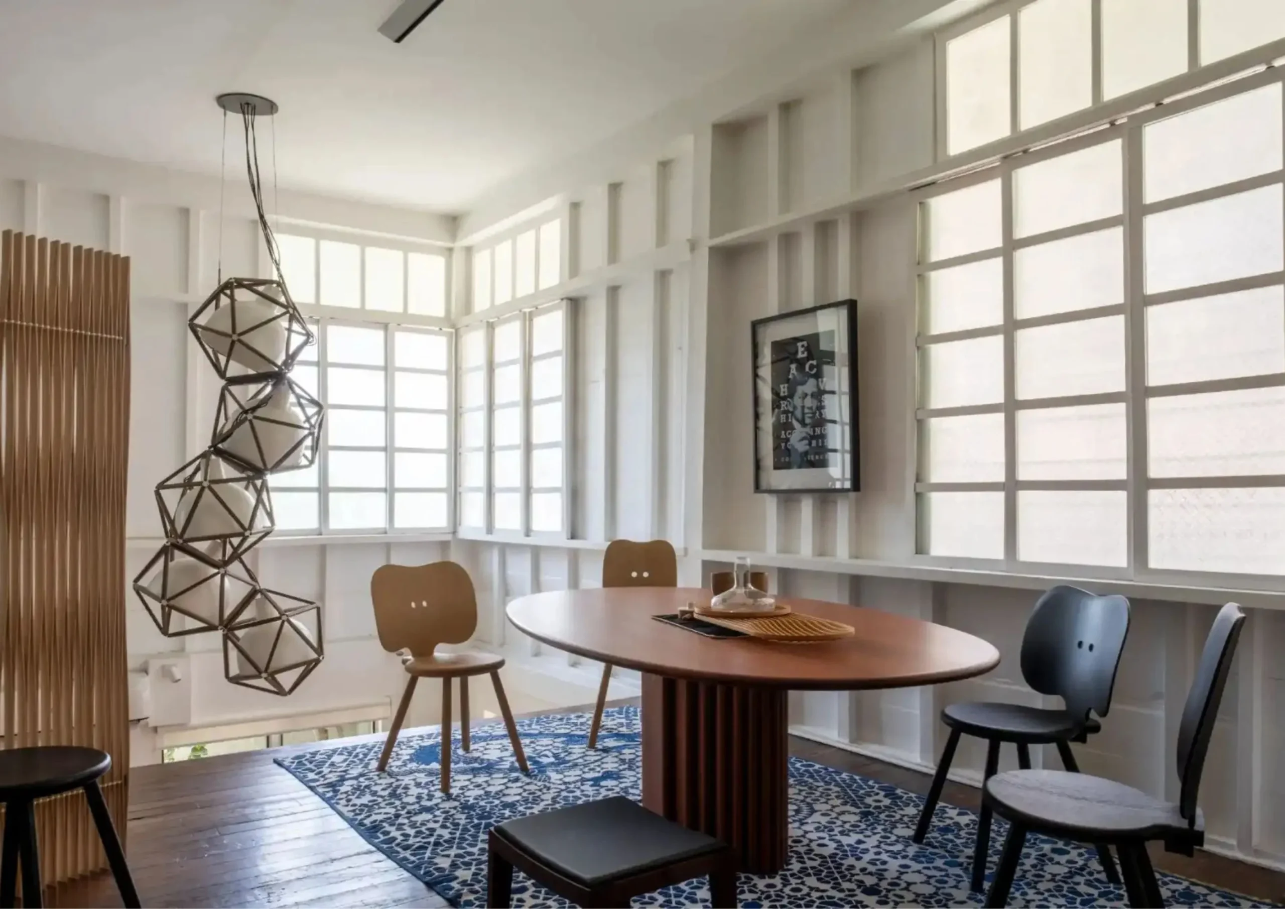 Some of the products by Röthlisberger shown at the atelier of Edwin Uy.