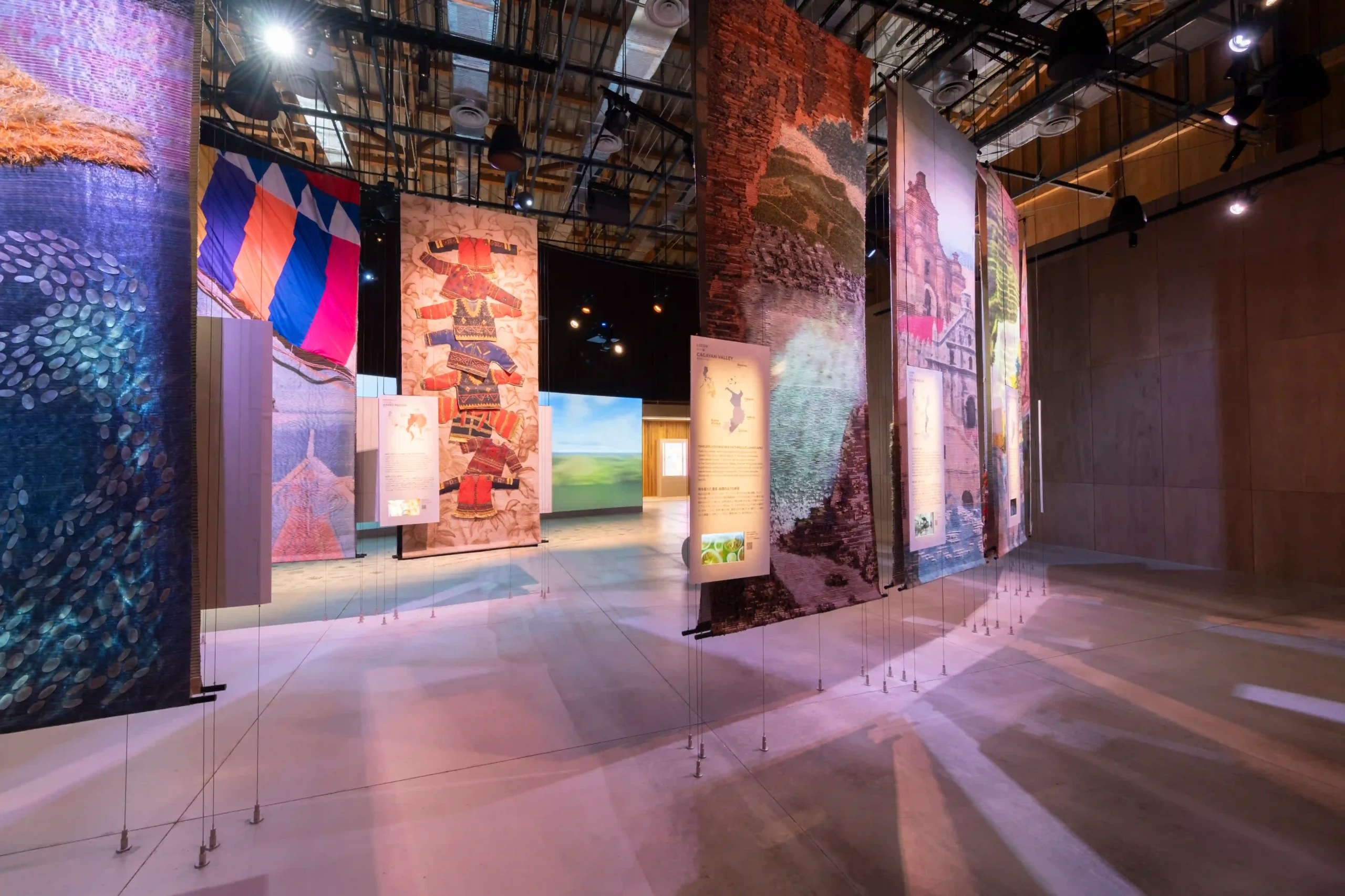 The interior of the Philippine Pavilion at Osaka World Expo 2025.