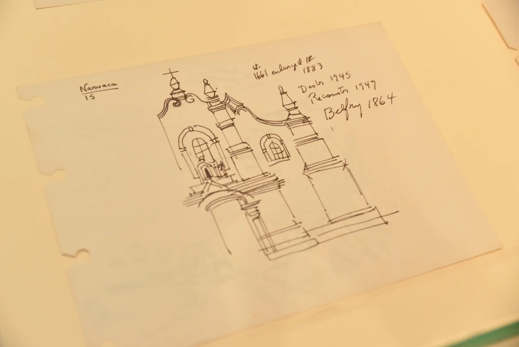 A sketch used for the Fernando Zóbel Centennial Collection.