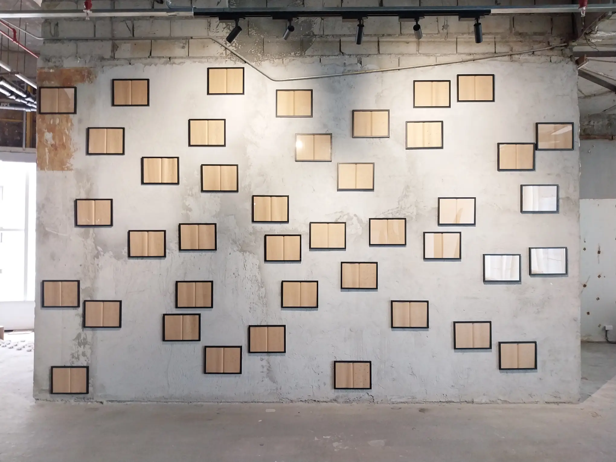 A work featured in "Here & Now & Now & Then."