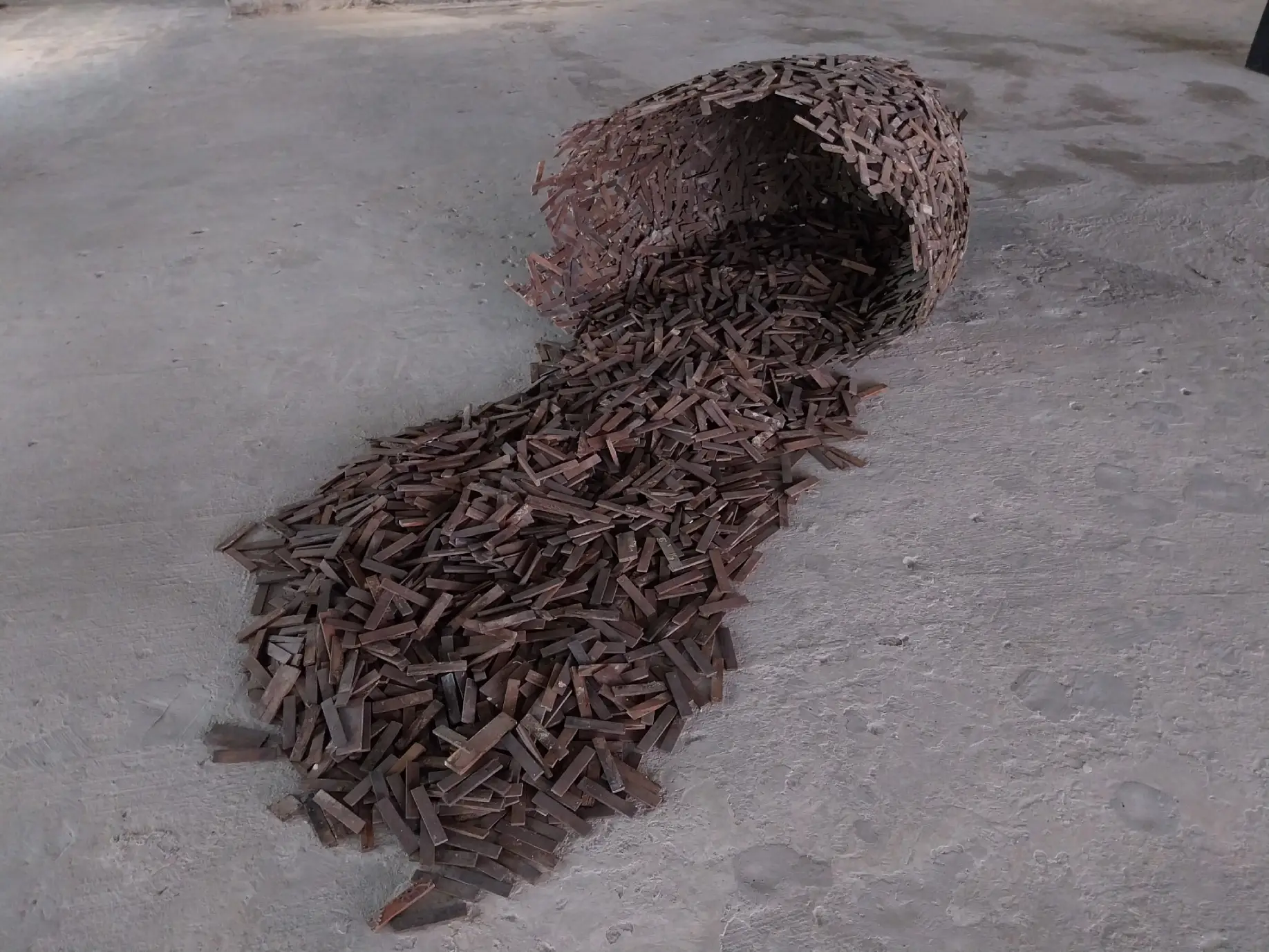 "Quorum Sensing" as shown in "Here & Now & Now & Then" at RCBC Plaza.