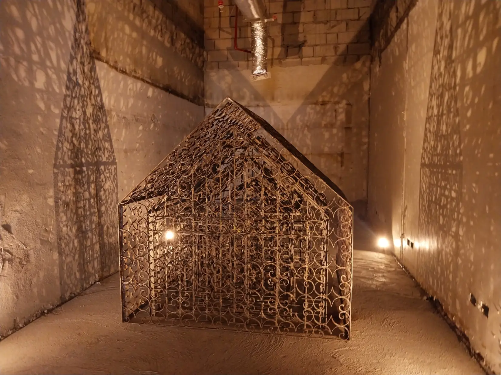 "Dwelling Place” by Pete Jimenez for "Here & Now & Now & Then."