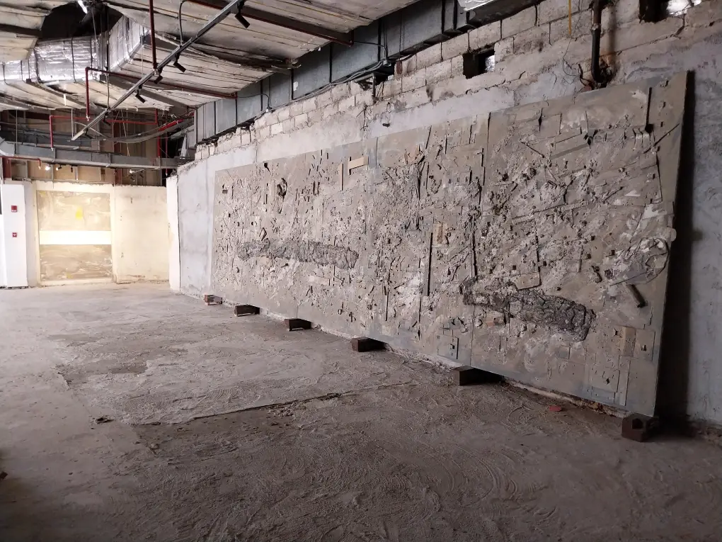 Two works showcased at "Here & Now & Now & Then."