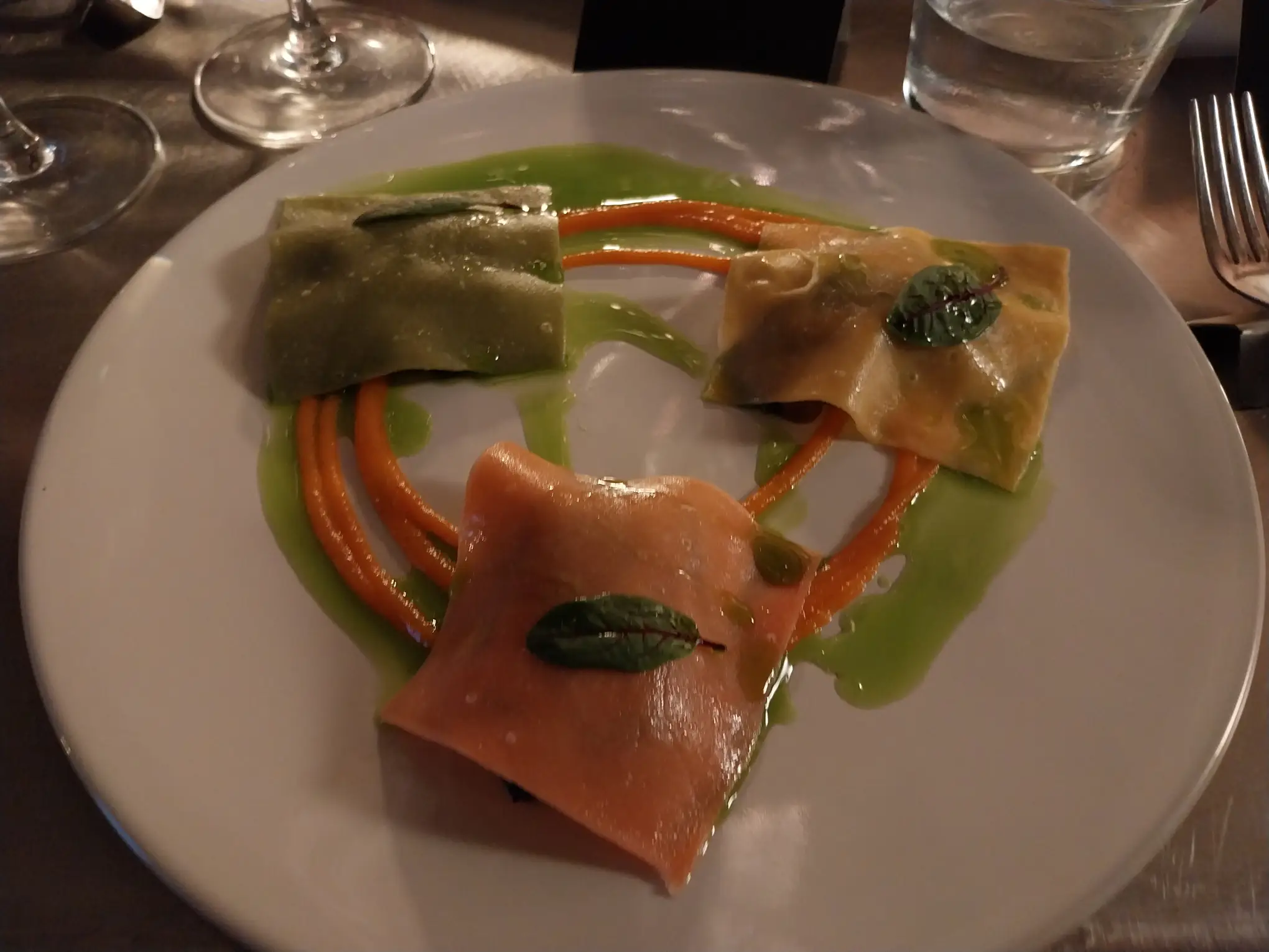 Gyutan lasagna served during 'reNOWn x Isabel Reyes Santos' at Now Now Canteen.