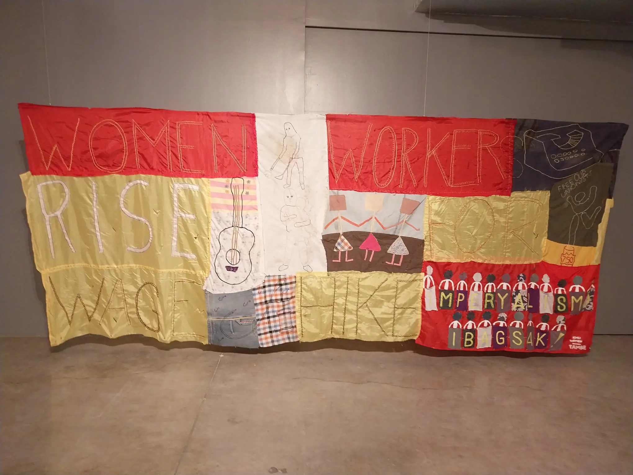 A work shown at "Moments of Delay" at MCAD Manila.