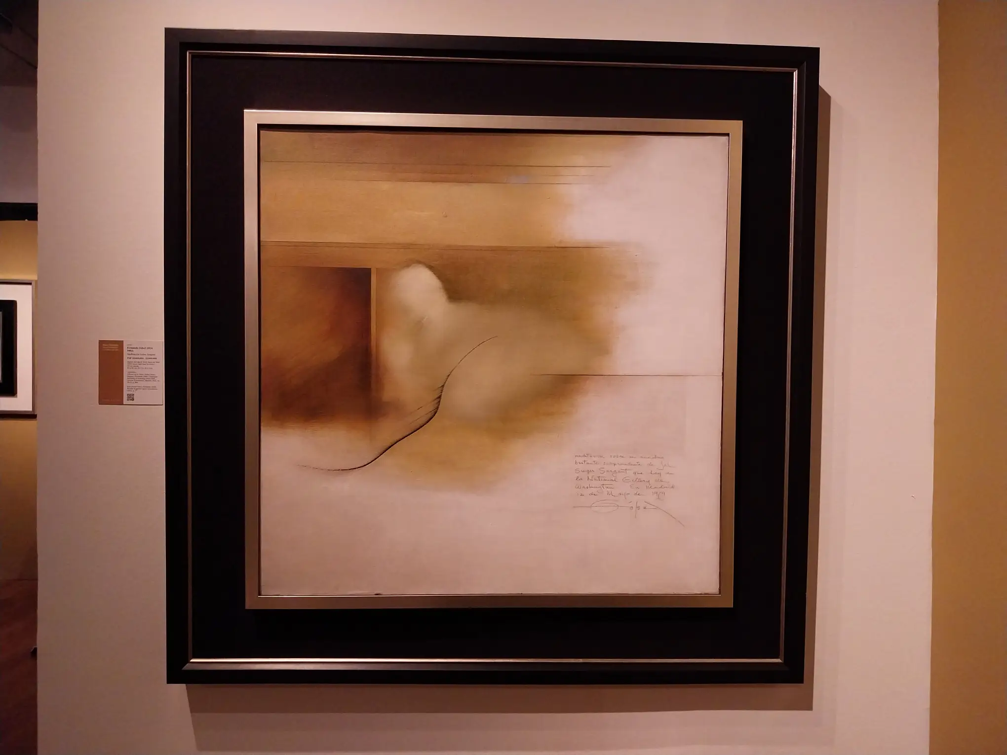 An artwork shown at "Finer Pursuits."