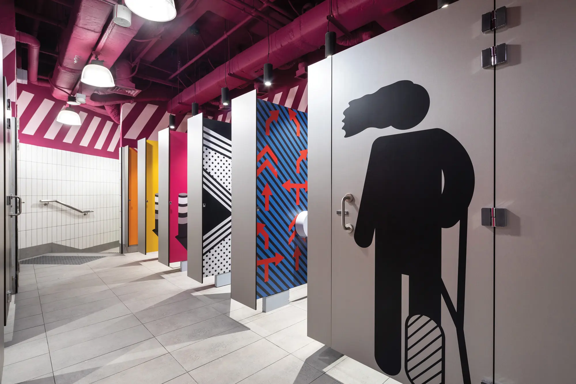 GRiD: A Retro-Inspired Youth Center Reconnecting A Lost Retail Destination with the Community.