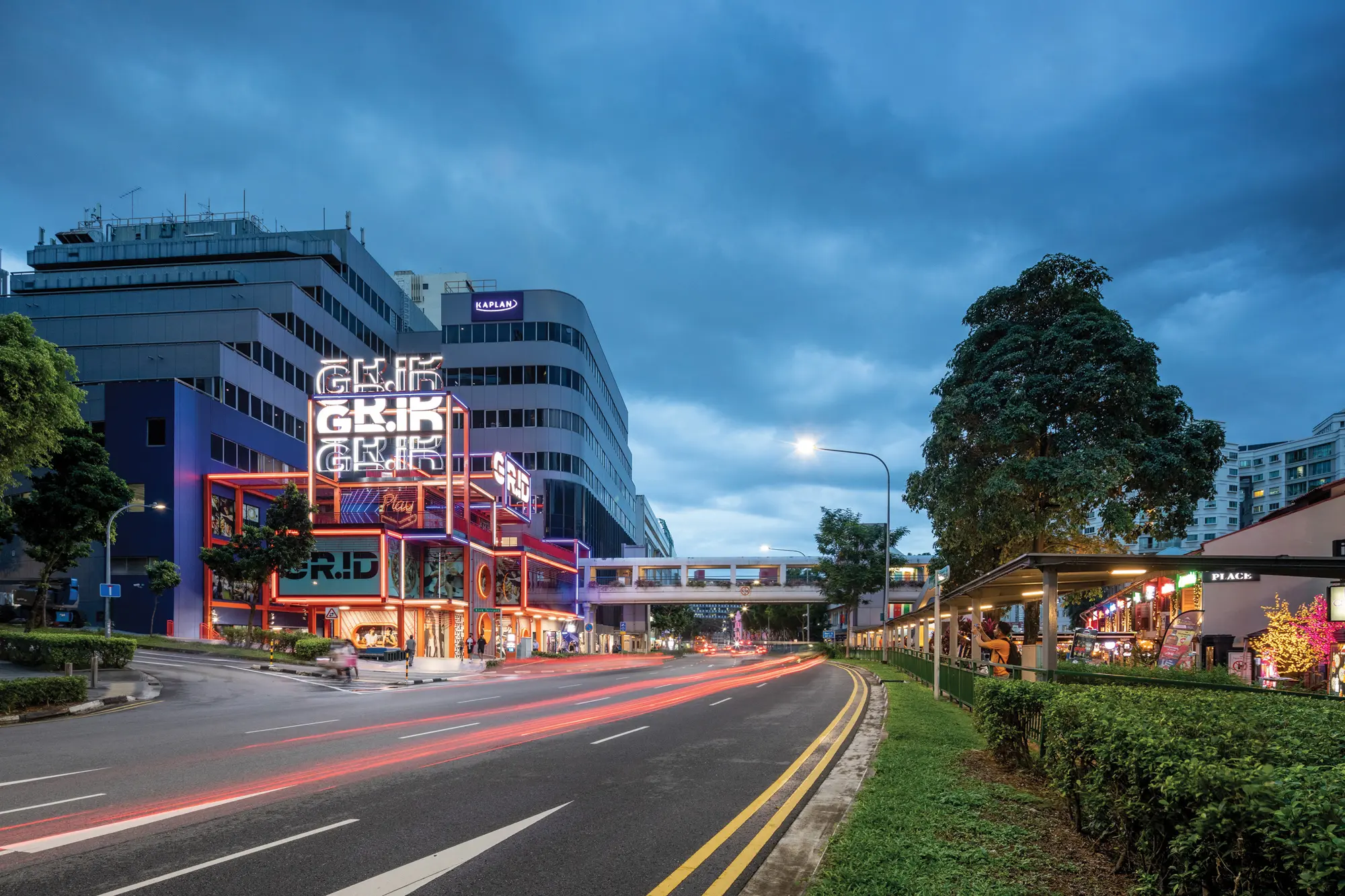 GRiD: A Retro-Inspired Youth Center Reconnecting A Lost Retail Destination with the Community.