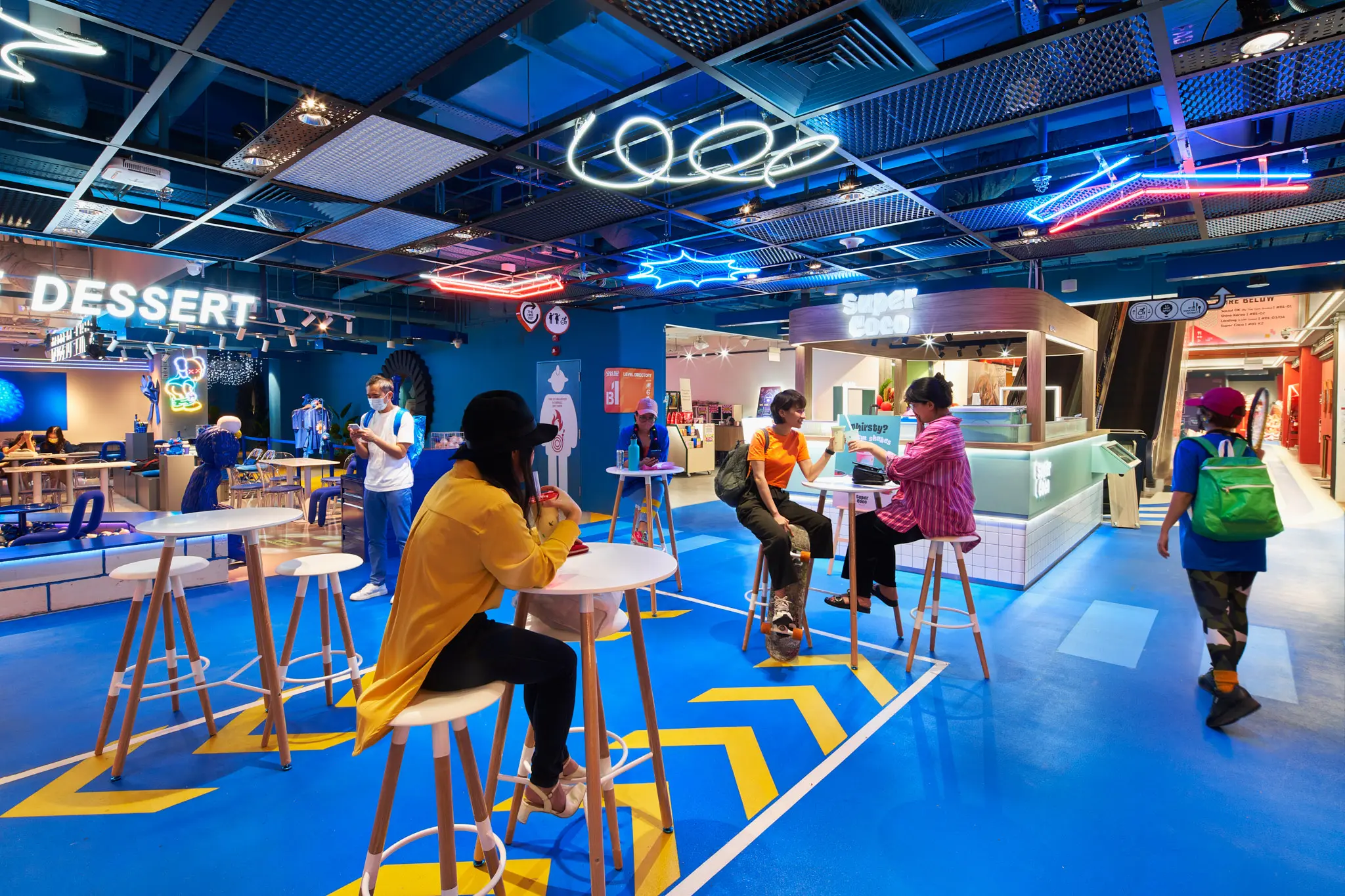 GRiD: A Retro-Inspired Youth Center Reconnecting A Lost Retail Destination with the Community.