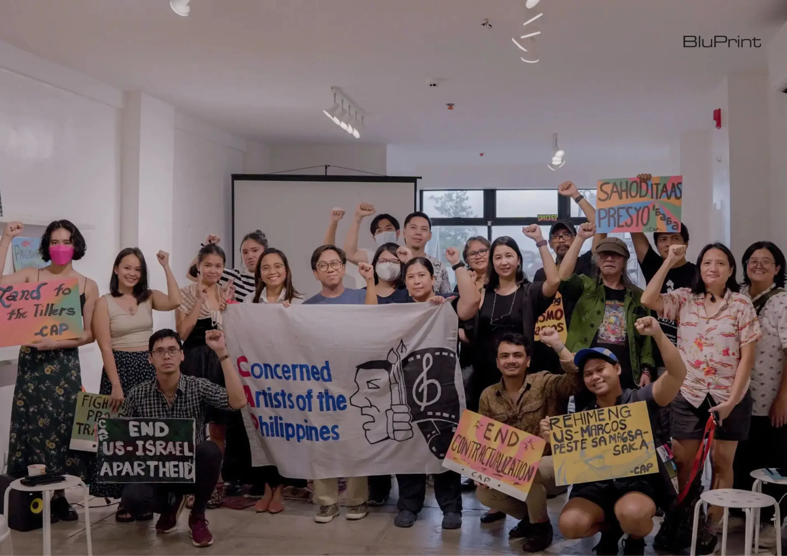 The Concerned Artists of the Philippines during "If Art is a Hammer 2025."