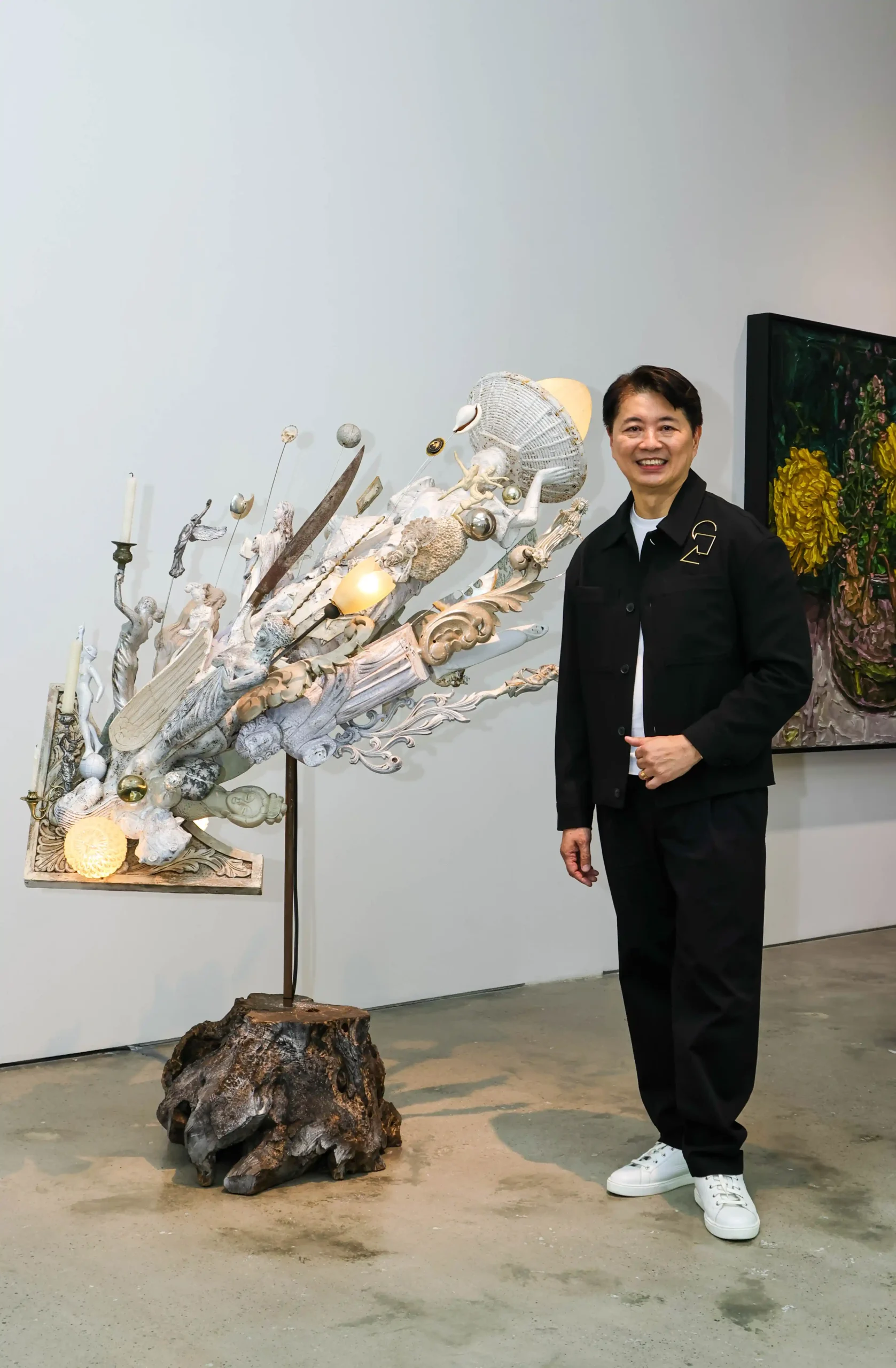 Space Curator Glenn Cuevo at ‘Palette and Perspective’.